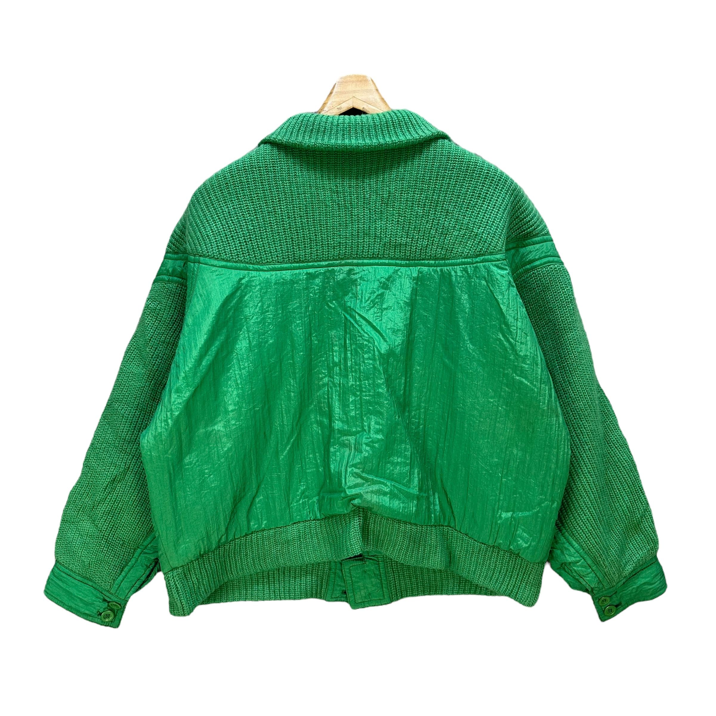 Vintage DOROTENNIS Paris Tokyo Style Hybrid Knitted Jacket #A72-1743 Size M / US 6-8 / IT 42-44 - 10 Thumbnail