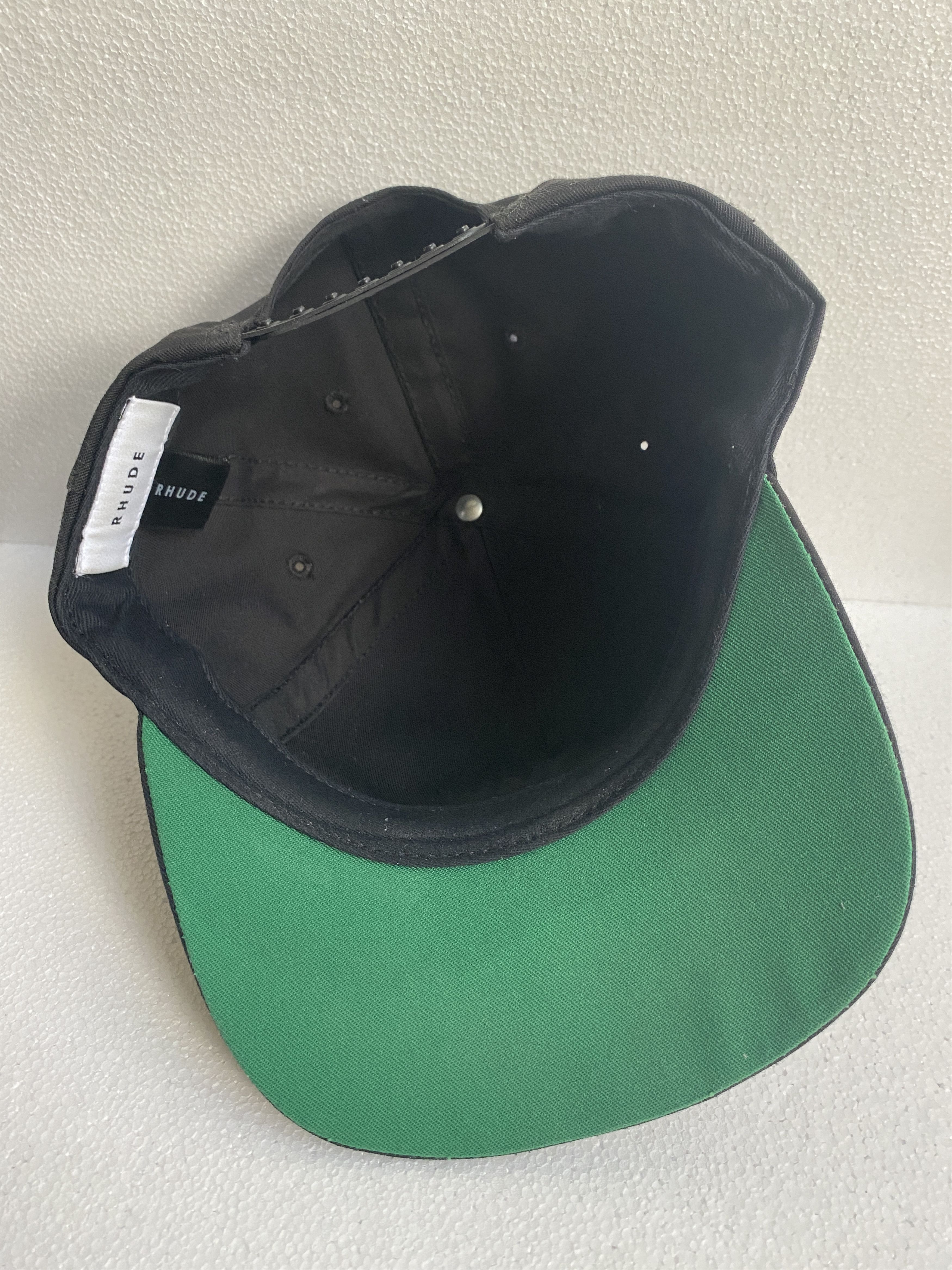 Rhude Rhude Black Podium Cap Size ONE SIZE - 6 Thumbnail