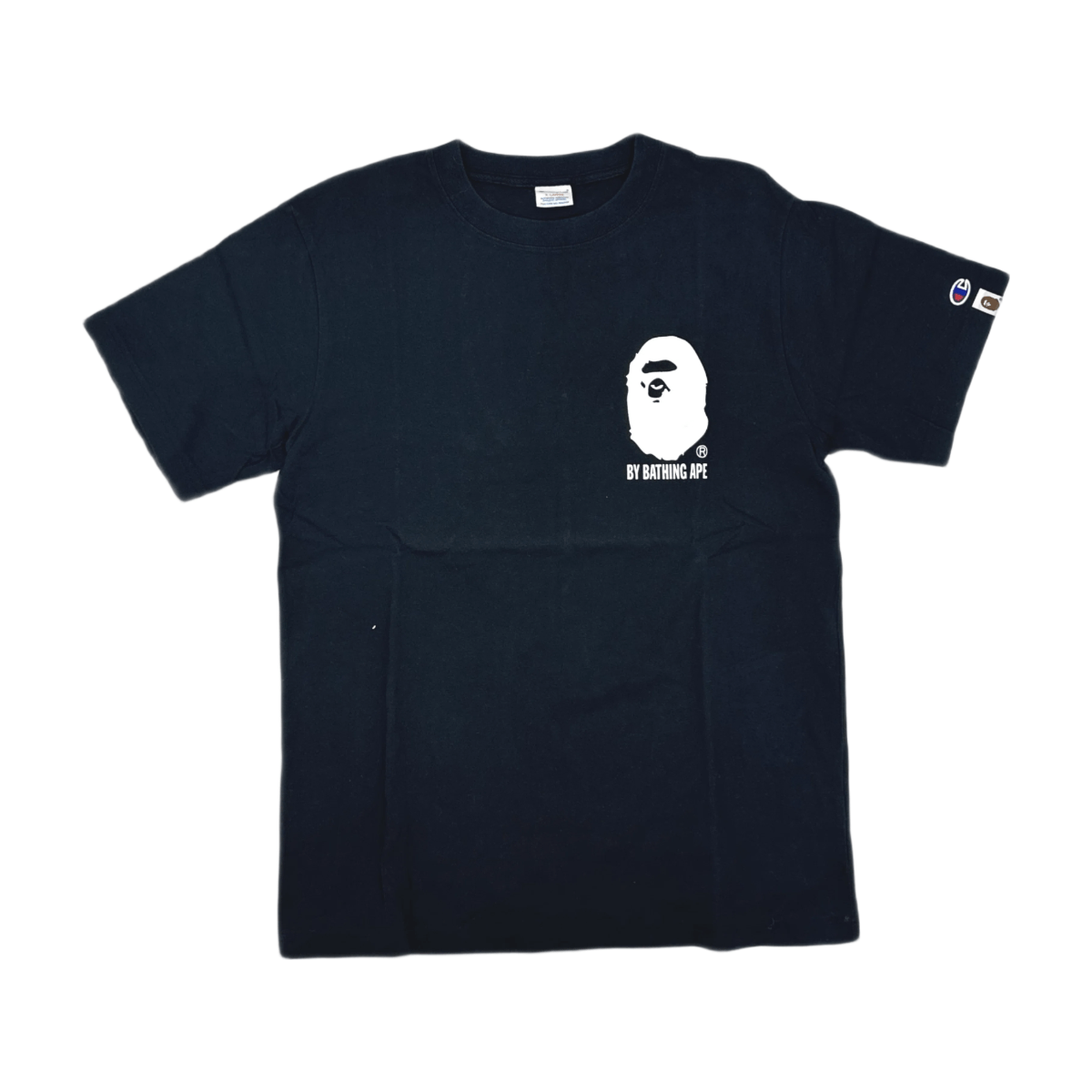 Bape A Bathing Ape x Champion Logo T-Shirt Size XL Size US XL / EU 56 / 4 - 1 Thumbnail