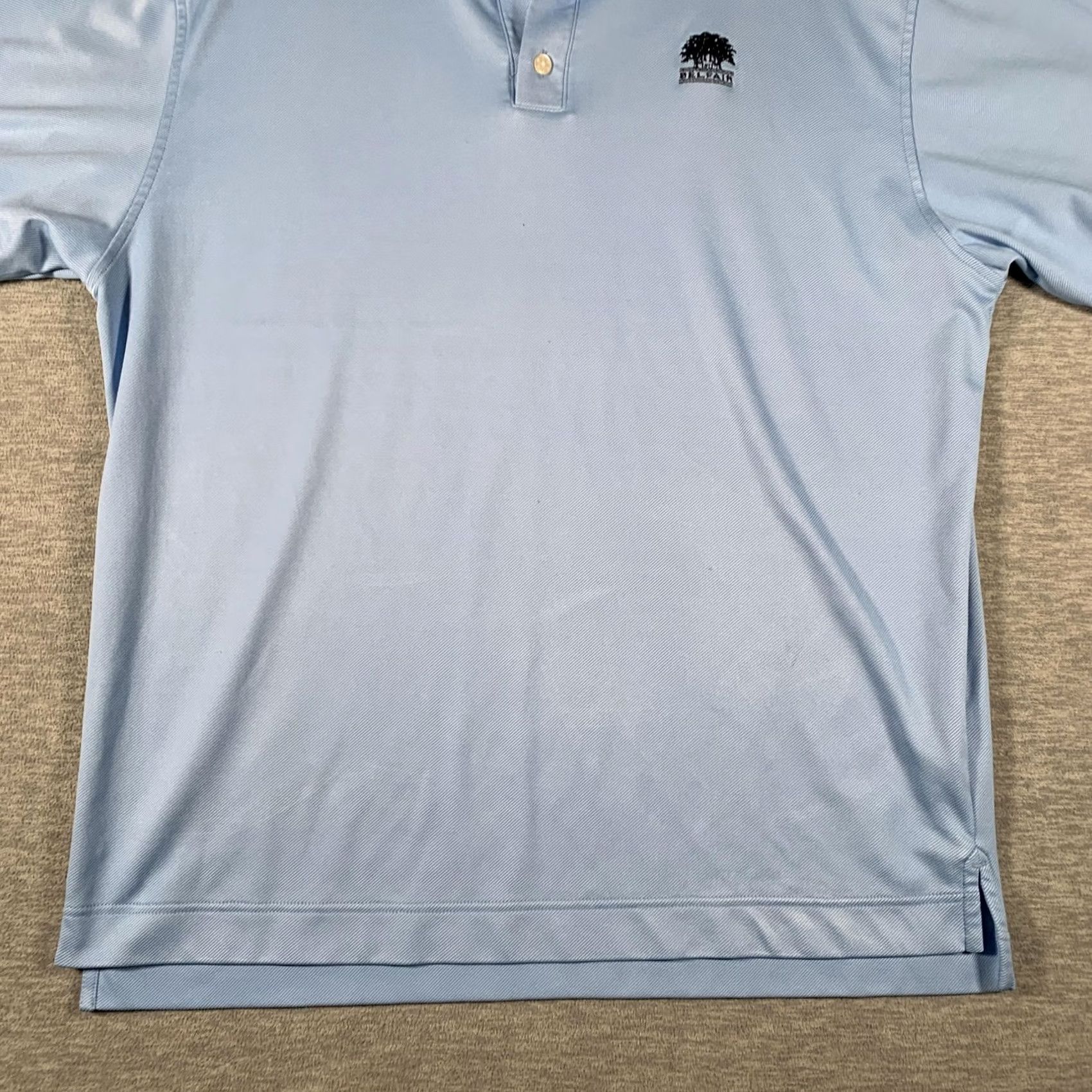 Footjoy FootJoy Polo Shirt Mens Large Blue Stripe Belfair Golf Performance Top Size US L / EU 52-54 / 3 - 3 Thumbnail