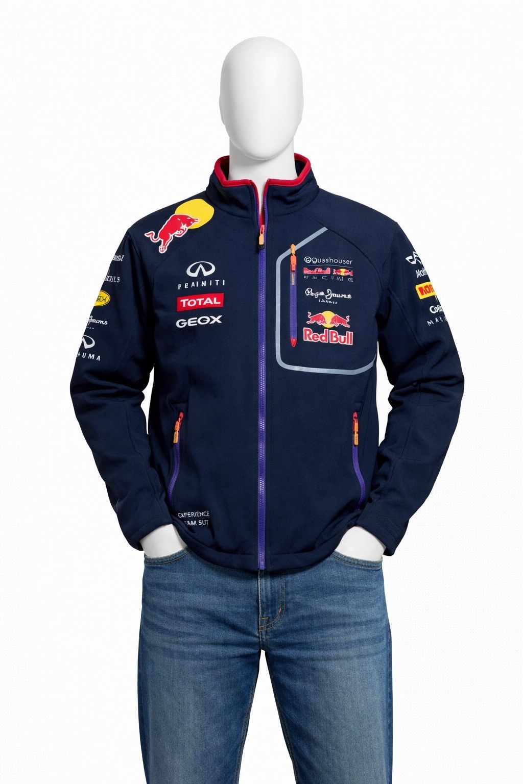 Pepe Jeans Pepe Jeans Red Bull Racing Soft-Shell Jacket Vintage M Size US M / EU 48-50 / 2 - 1 Thumbnail