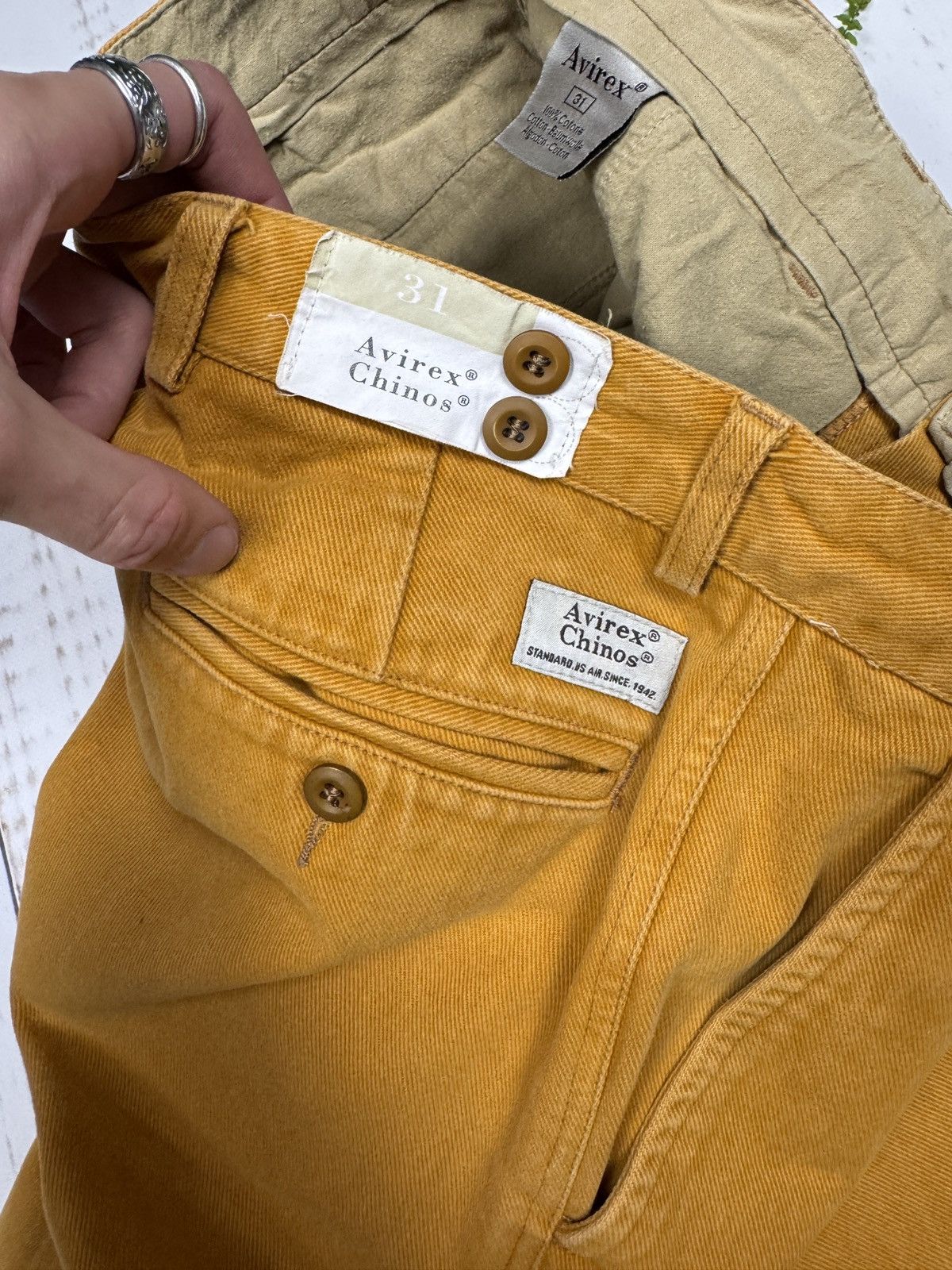 Avirex × Vintage Vintage Avirex Chinos Pants Military Size US 32 / EU 48 - 3 Thumbnail