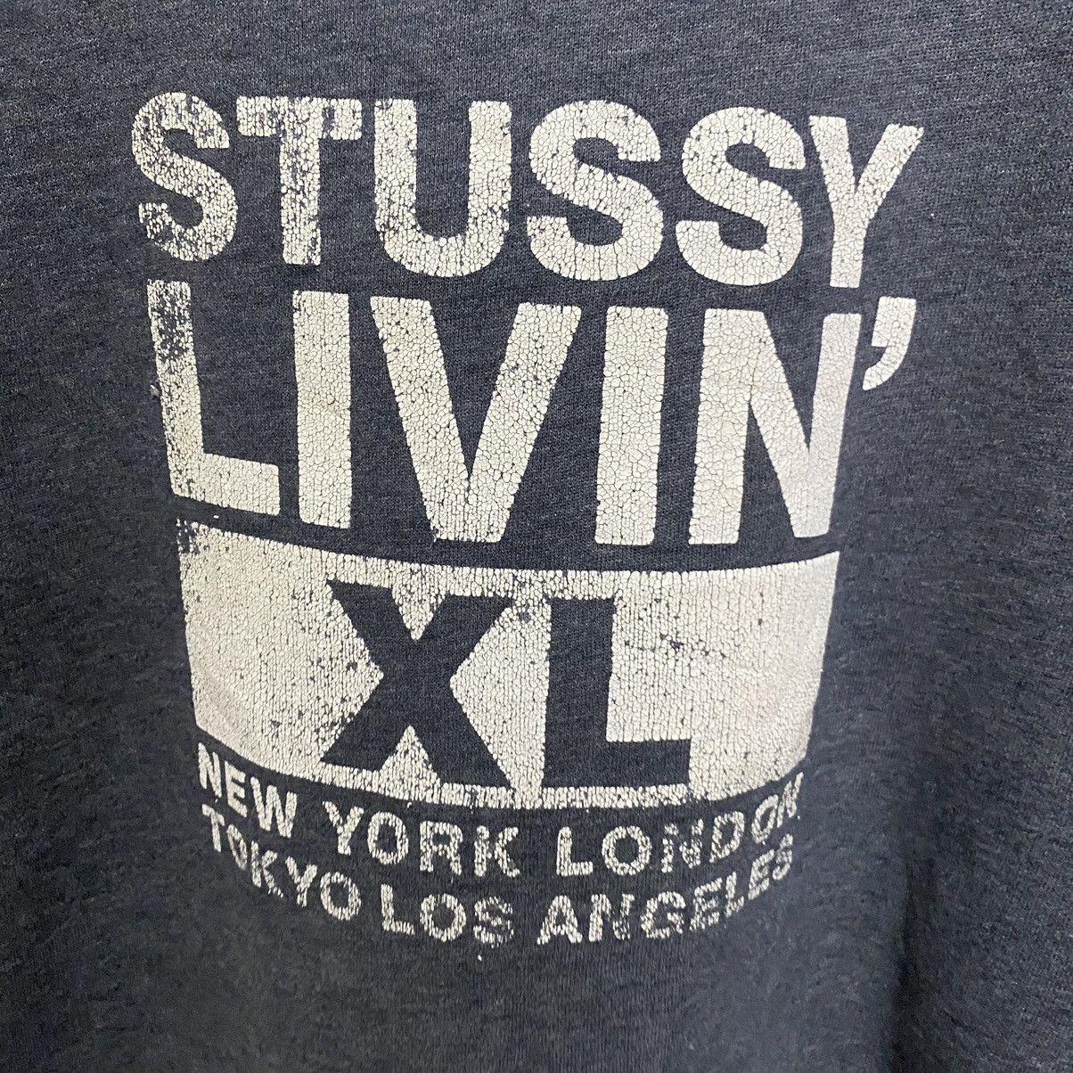 Vintage 90s Stussy distressed sweatshirt