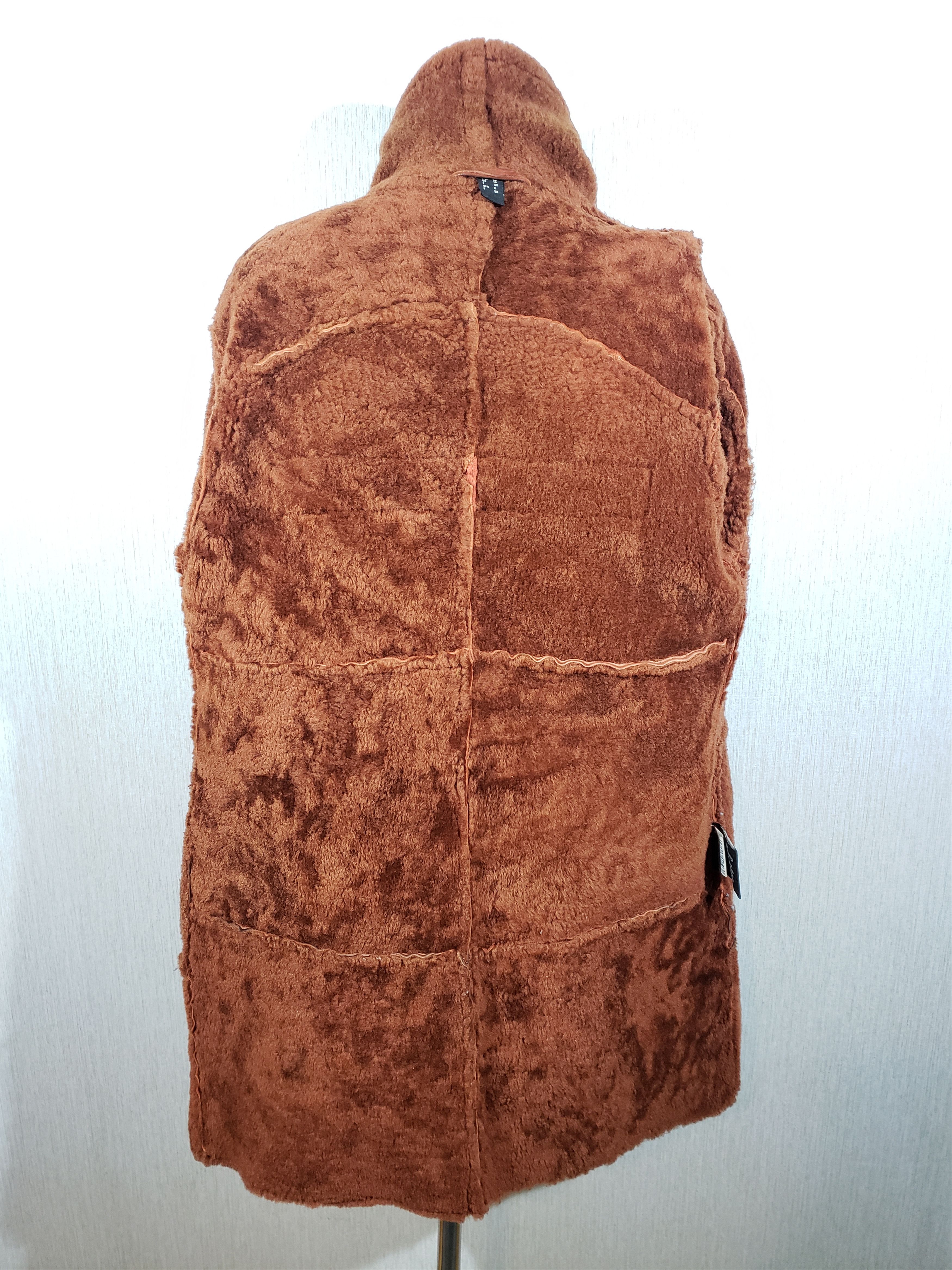 Other Wonderful women's warm sheepskin coat. Size L / US 10 / IT 46 - 9 Thumbnail