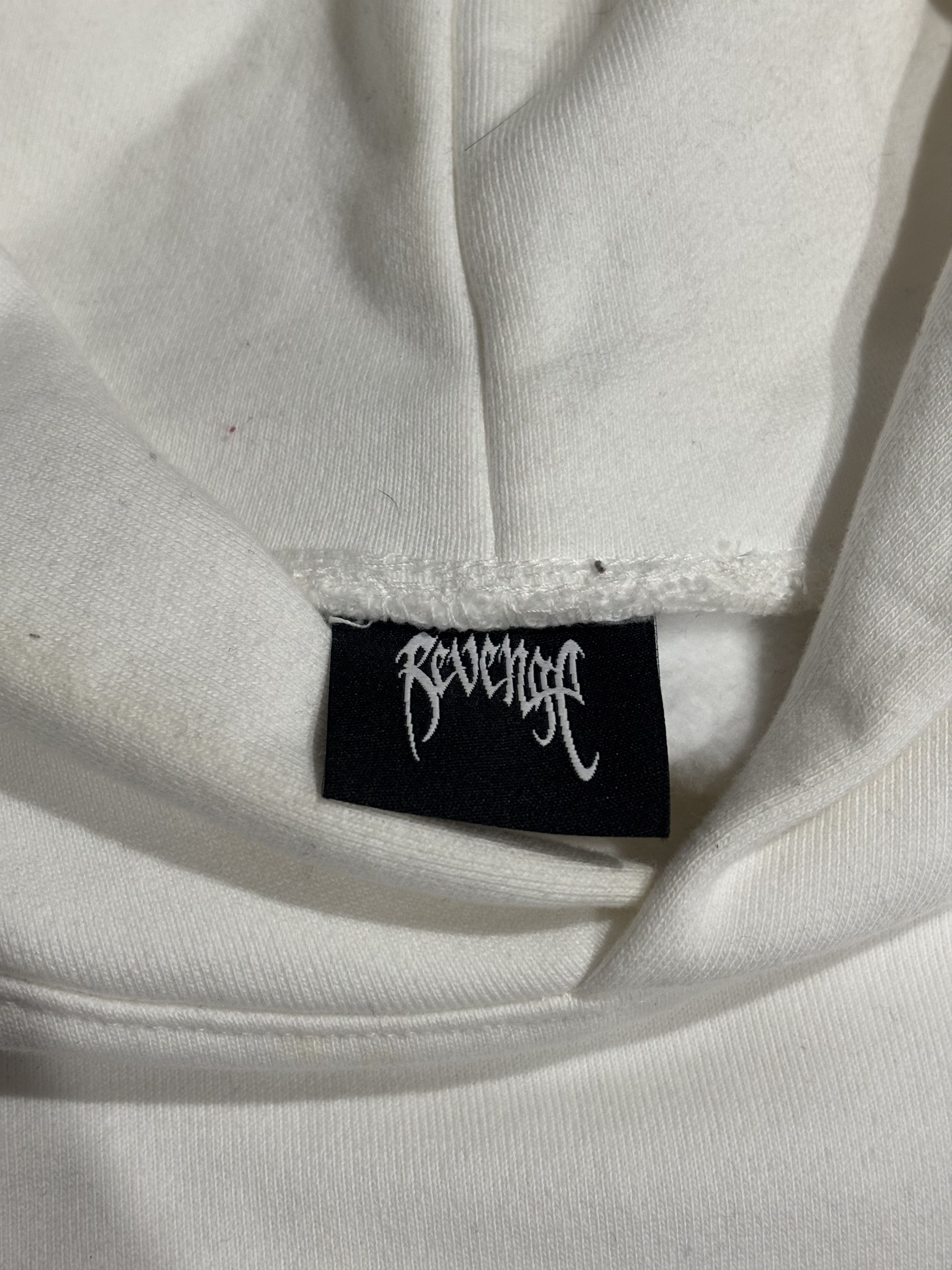 Revenge Revenge White smoke skull hoodie Size US XL / EU 56 / 4 - 6 Thumbnail