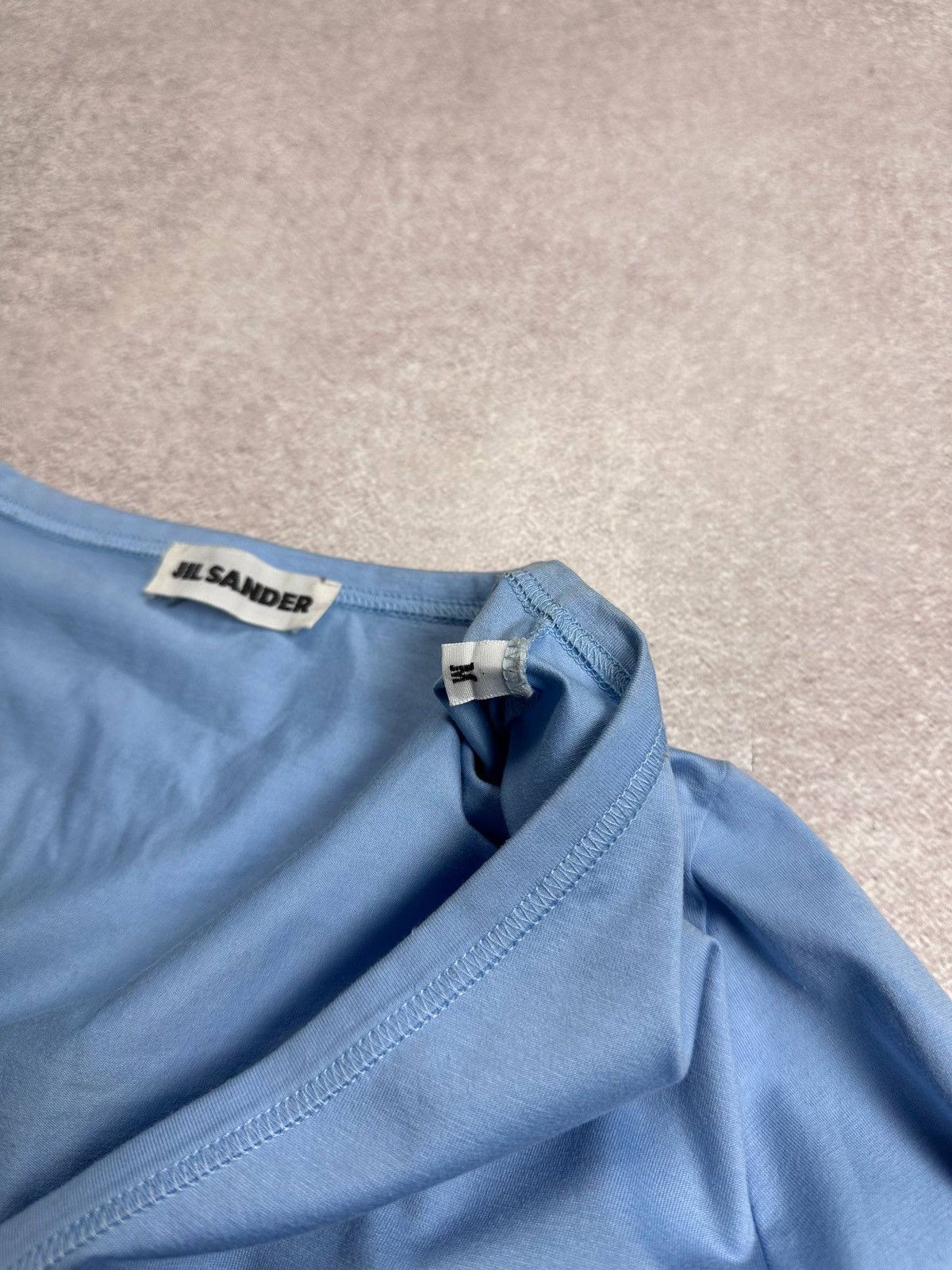 Jil Sander Vintage Jil Sander Blue Blouse M Size M / US 6-8 / IT 42-44 - 3 Thumbnail