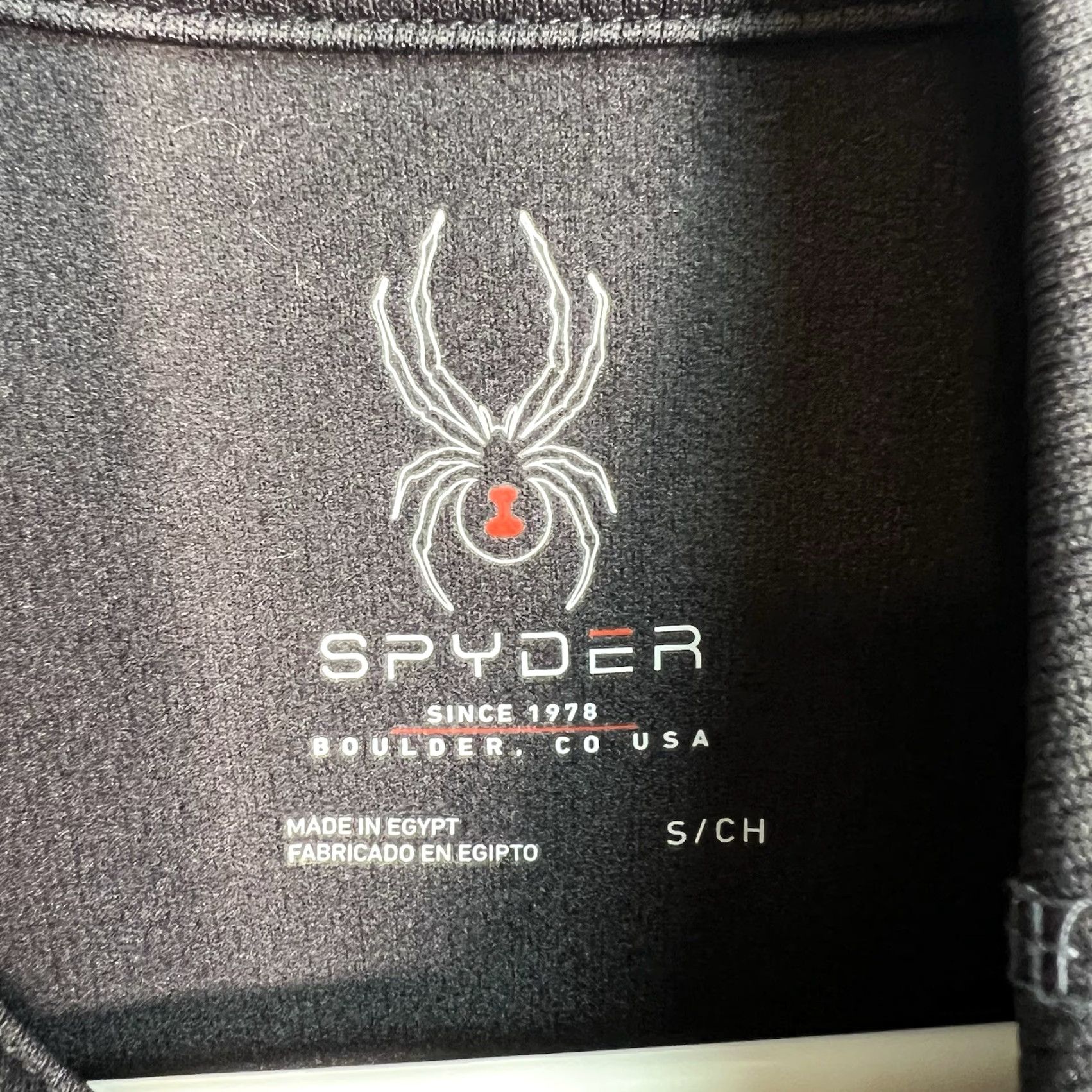 Spyder VINTAGE Spyder Sweater Pullover 1/4 Zip Adult Small Black Performance Mens Size US S / EU 44-46 / 1 - 4 Thumbnail