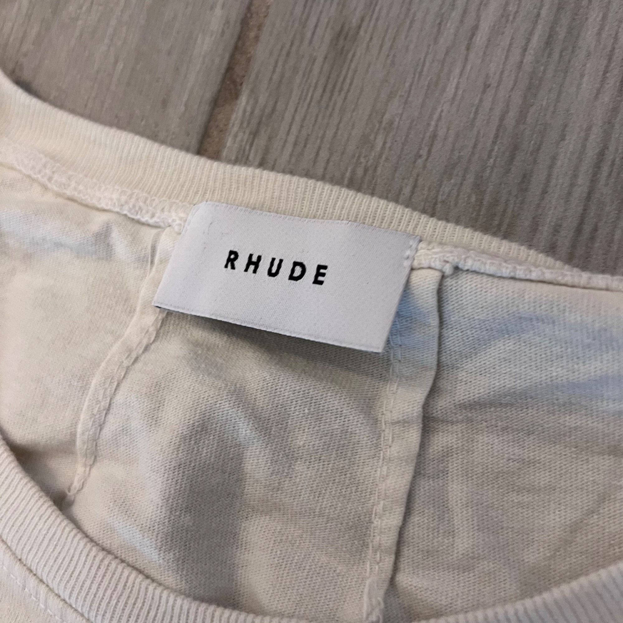 Rhude NEW RHUDE RANGER EAGLE CREAM TEE SZ LARGE Size US L / EU 52-54 / 3 - 4 Thumbnail