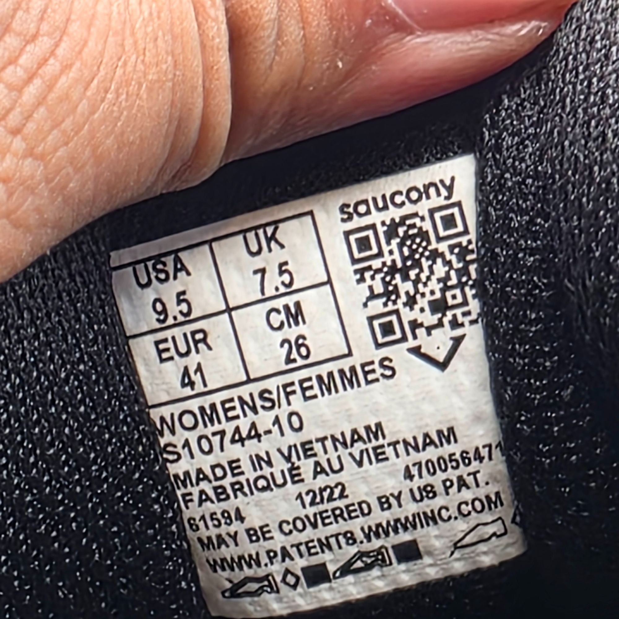Saucony Saucony Excursion TR 16 Womens Trail Shoes Size 9.5 Black Fu Size US 9.5 / IT 39.5 - 6 Thumbnail