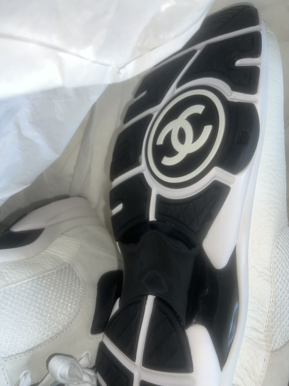 Chanel Chanel sneakers brand new verified authentic size 46 Size US 12 / EU 45 - 9 Thumbnail