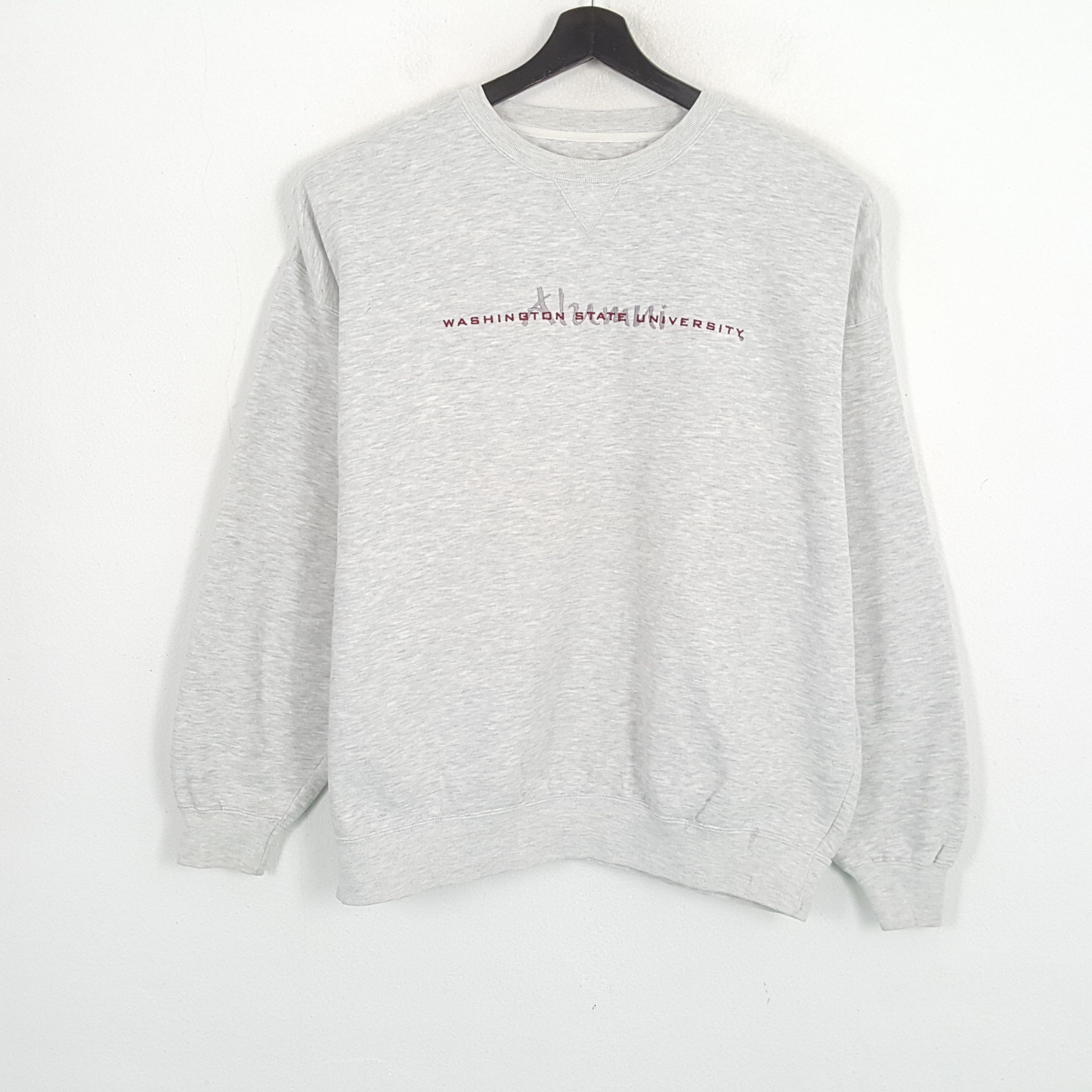Vintage WASHINGTON STATE UNIVERSITY Center Design Sweatshirt Size US XL / EU 56 / 4 - 1 Thumbnail
