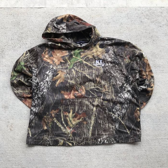 Vintage Vintage Port Authority Camo Hoodie | Grailed