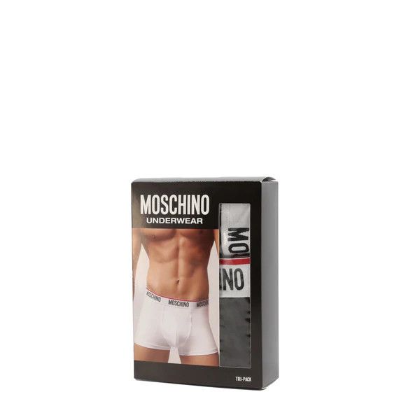 Moschino o1y0225 Size : S / Logo 3-Piece Set Boxer in Light Grey Size ONE SIZE - 2 Thumbnail