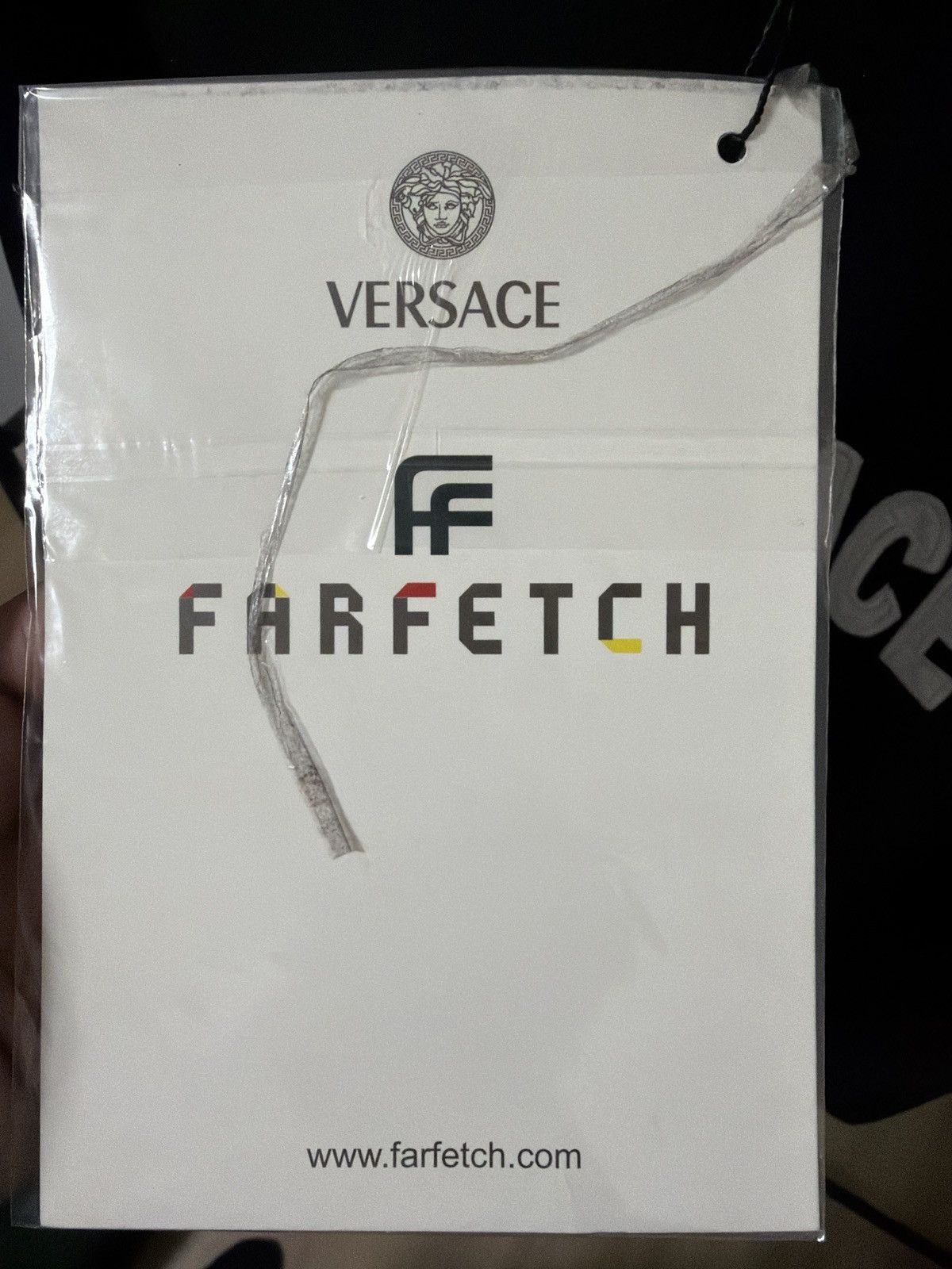 Versace Versace Embroidered Logo Crewneck Sweatshirt – Black – L Size US L / EU 52-54 / 3 - 4 Thumbnail