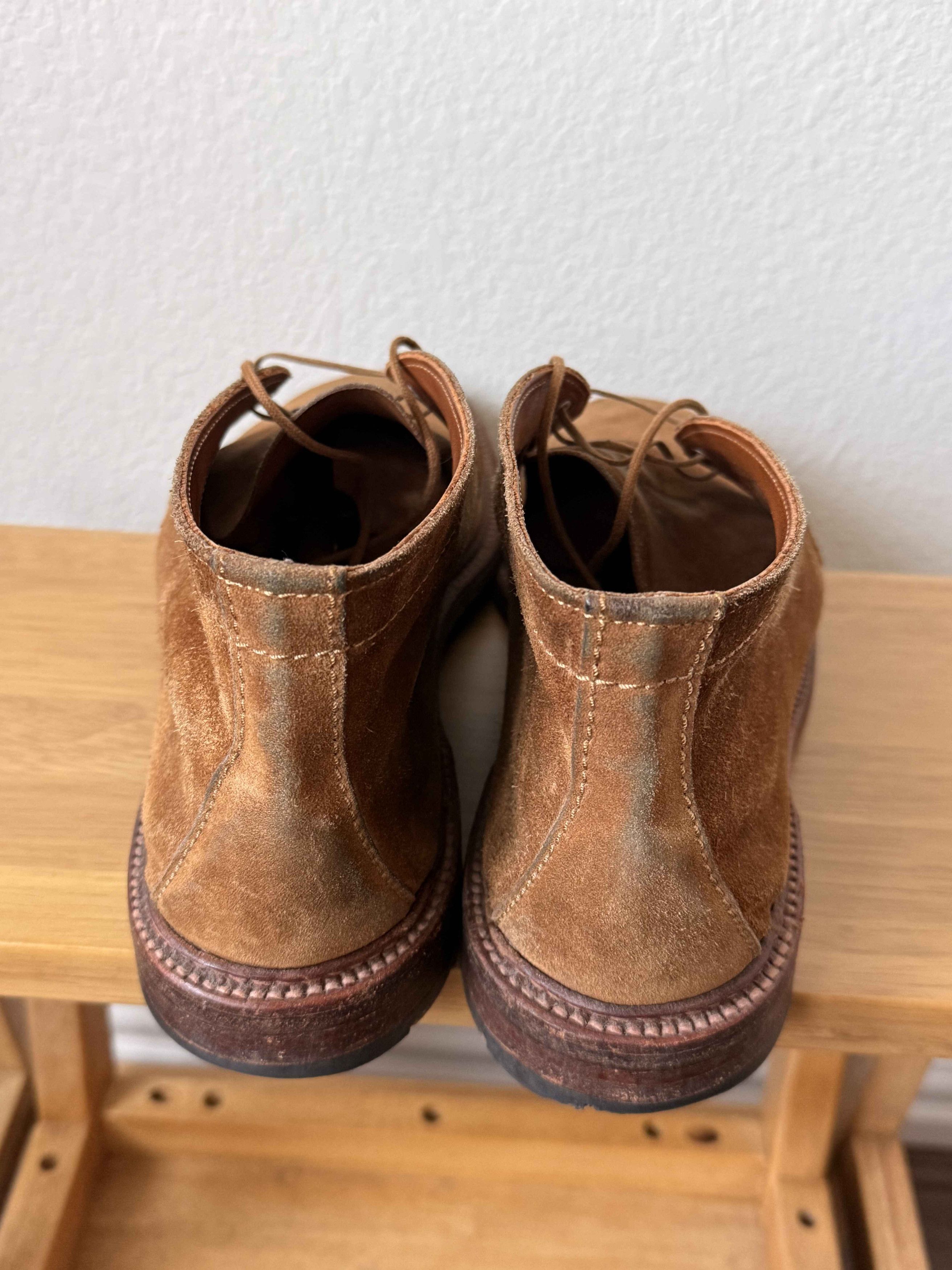 Alden Men's Chukka Boot 1493 Unlined Snuff Suede Leydon Last Size US 11 / EU 44 - 2 Thumbnail