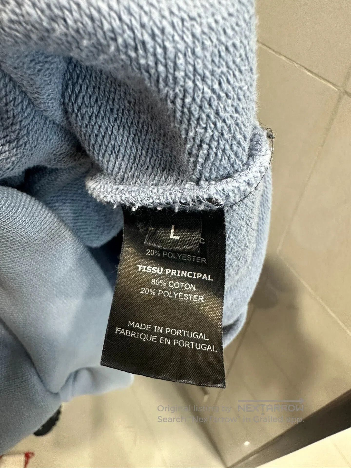 Vetements vetements unicorn hoodie in misty blue. Size US L / EU 52-54 / 3 - 4 Thumbnail