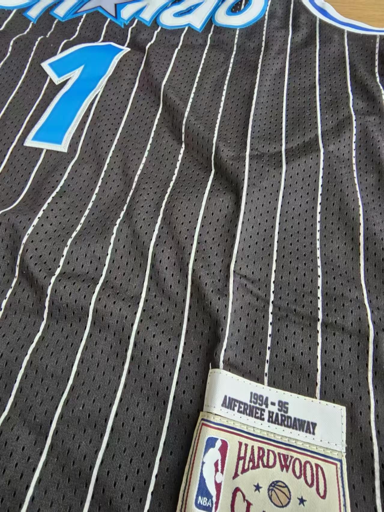 NBA vintage Orlando Magic #1 Hardaway Jersey Size US XL / EU 56 / 4 - 4 Thumbnail