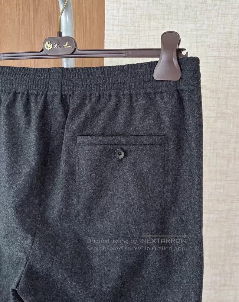 Hermes Hermes Flannel drawstring casual pants Size US 26 / EU 42 - 6 Thumbnail