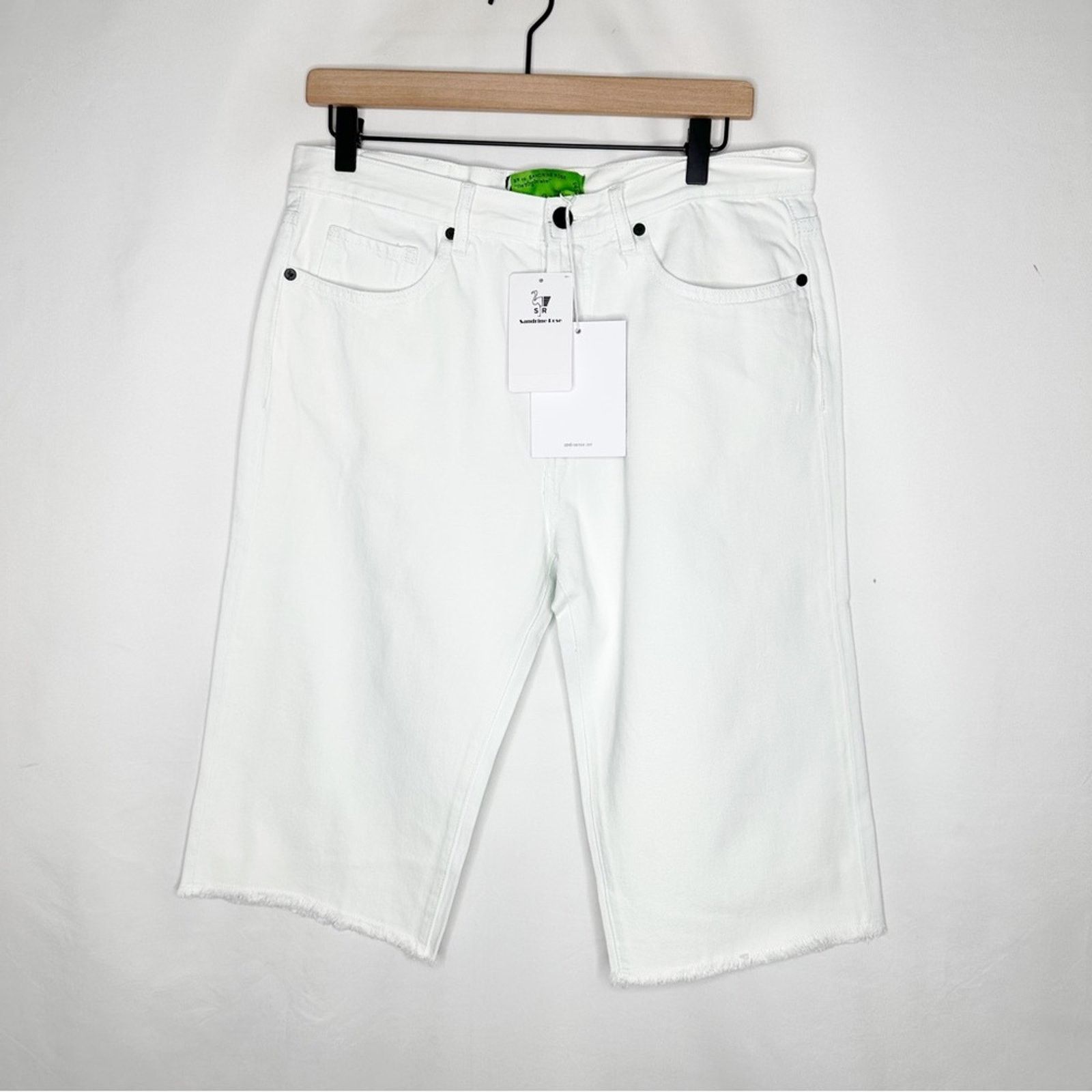 Sandrine Rose SANDRINE ROSE Bermuda Shorts Dust NWT in Size 30 Size 30" / US 8 / IT 44 - 2 Thumbnail