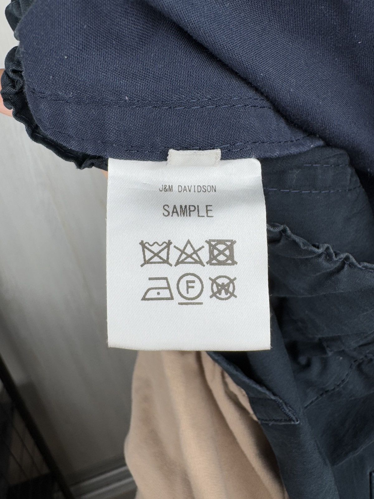 Other J&M Davidson Dark Blue Baggy Parachute Sample Cargo pants Size 30" / US 8 / IT 44 - 11 Thumbnail