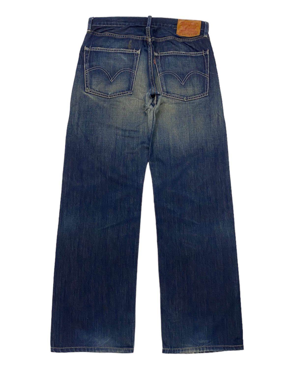 Levi's × Vintage LEVIS 503 MUD WASH BAGGY DISTRESSED SELVEDGE DENIM JEANS Size US 31 - 4 Thumbnail