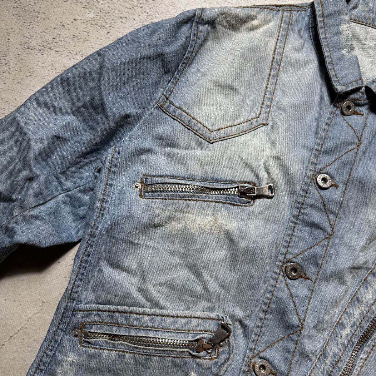 Dolce & Gabbana archive dolce gabbana denim jacket distressed opium Size US M / EU 48-50 / 2 - 12 Thumbnail