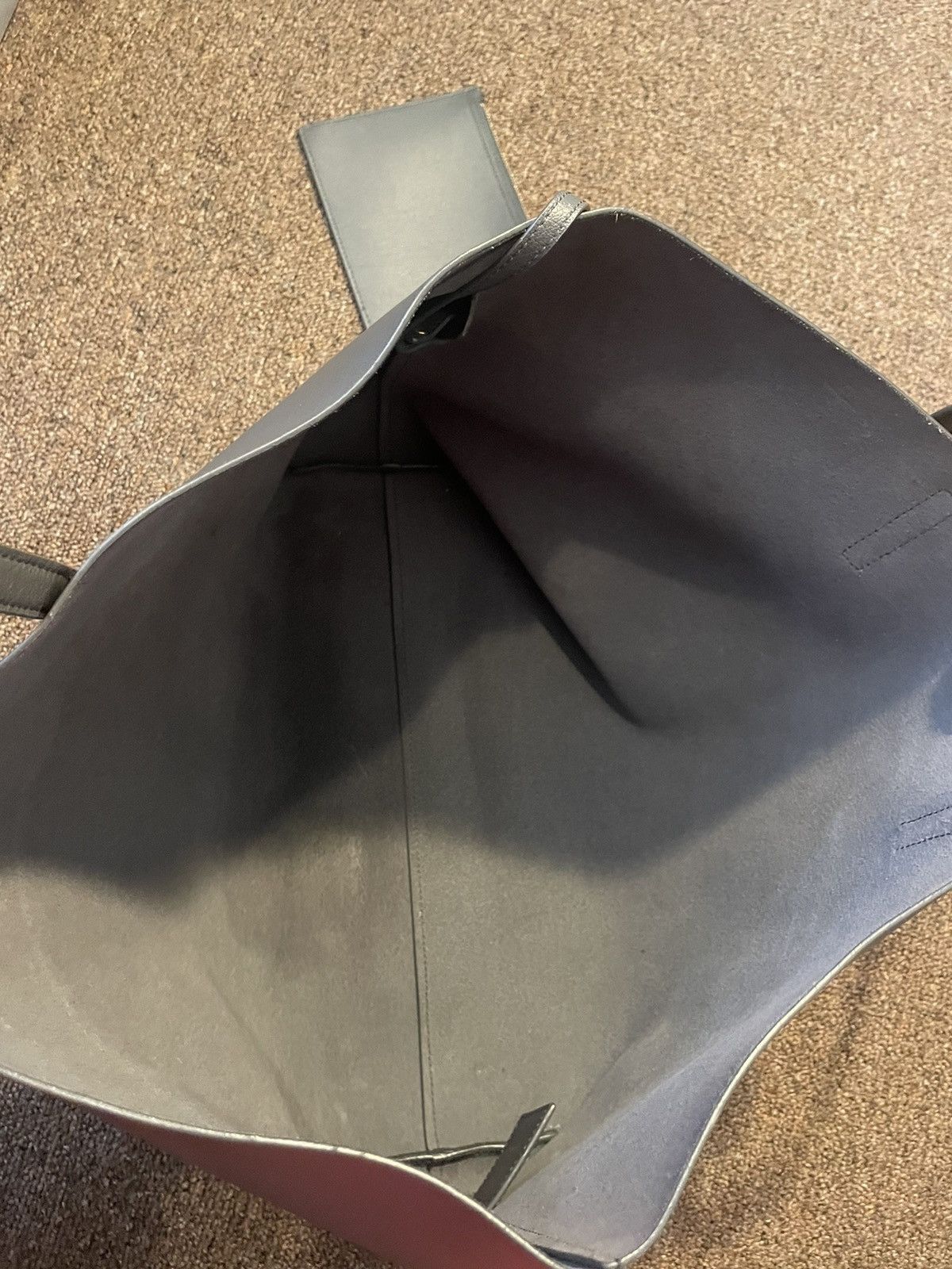 Yves Saint Laurent YSL Leather Tote Bag Size ONE SIZE - 6 Thumbnail