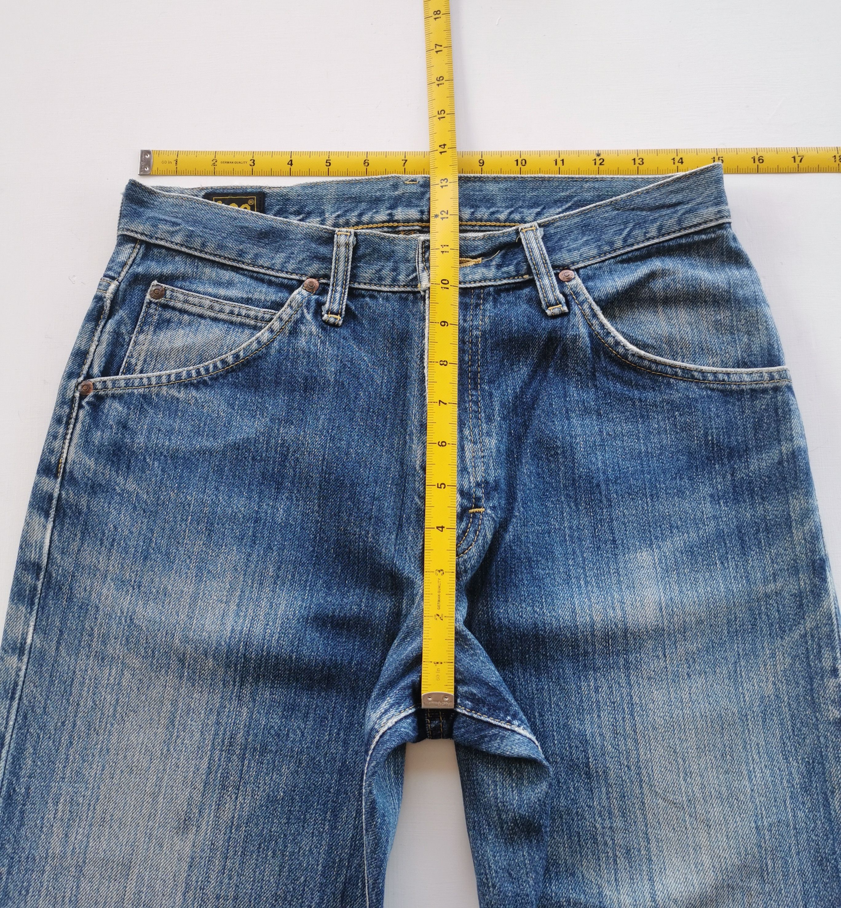 Lee Vintage Lee Faded denim Jeans Grunge Size US 30 / EU 46 - 6 Thumbnail