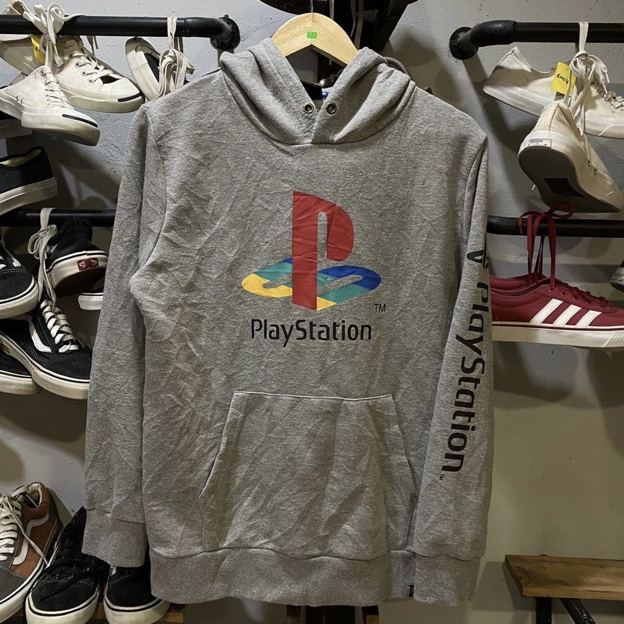 Playstation × Vintage Vintage Playstation Pull Over Hoodie Size US L / EU 52-54 / 3 - 1 Thumbnail