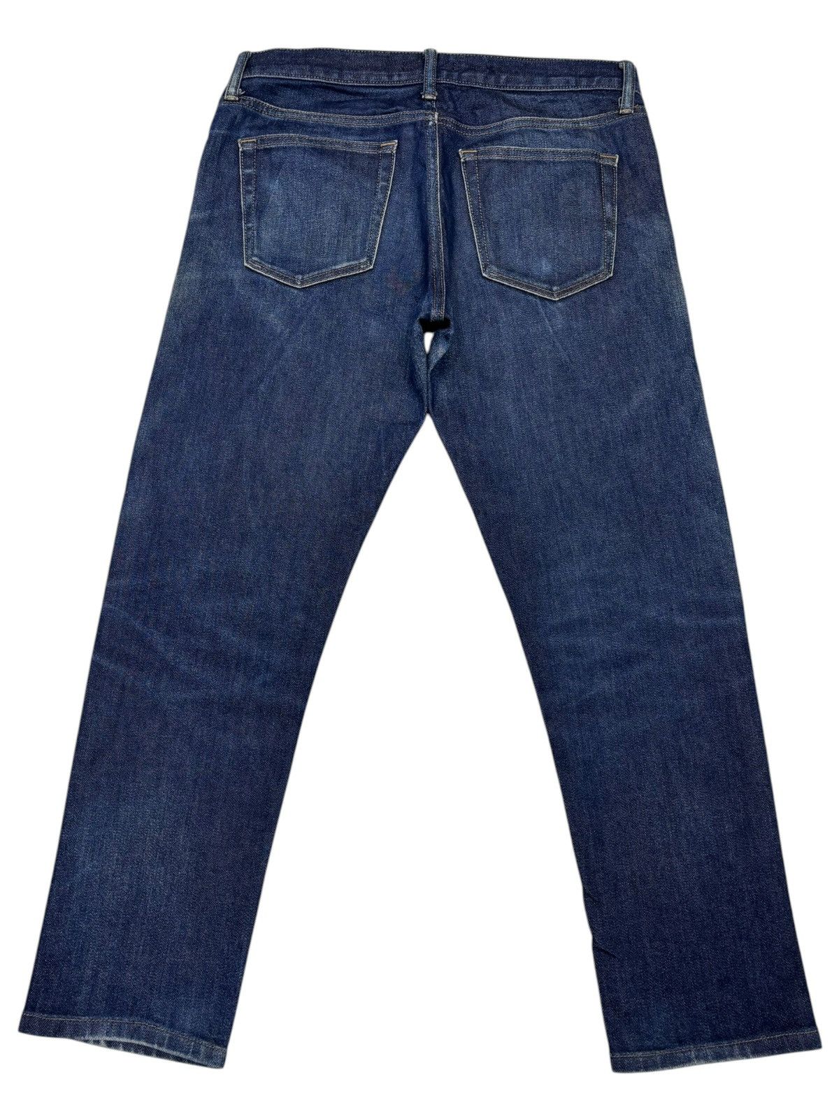 Undercover Vintage Uniqlo Mud Selvedge Distressed Denim Jeans Size US 32 / EU 48 - 3 Thumbnail