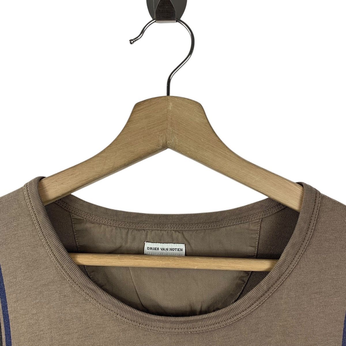 Designer × Dries Van Noten × Vintage Vintage DRIES VAN NOTEN Simple stripe designer tee Size US M / EU 48-50 / 2 - 5 Thumbnail