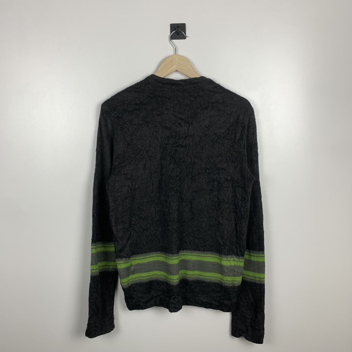 Versace Jeans Couture Versace Designer Striped Sweater Size XXL Italian Luxury Top Size XXL / US 16-18 / IT 52-54 - 8 Thumbnail