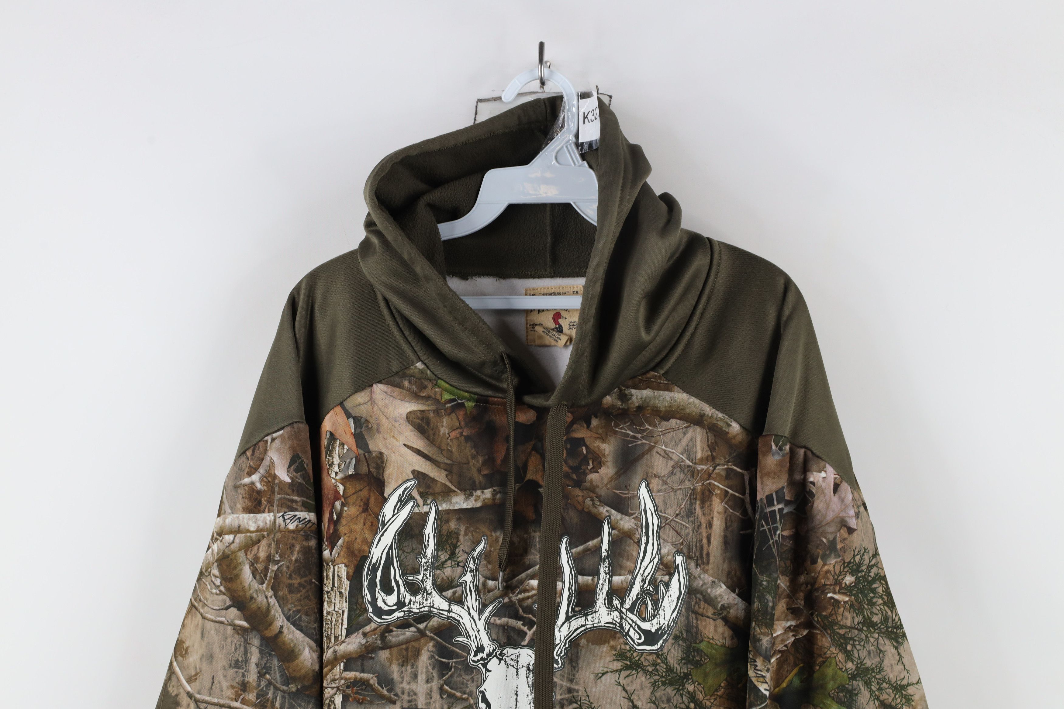 Vintage Vintage Y2K Streetwear Kanati Camouflage Hoodie Sweatshirt Size US XL / EU 56 / 4 - 2 Thumbnail