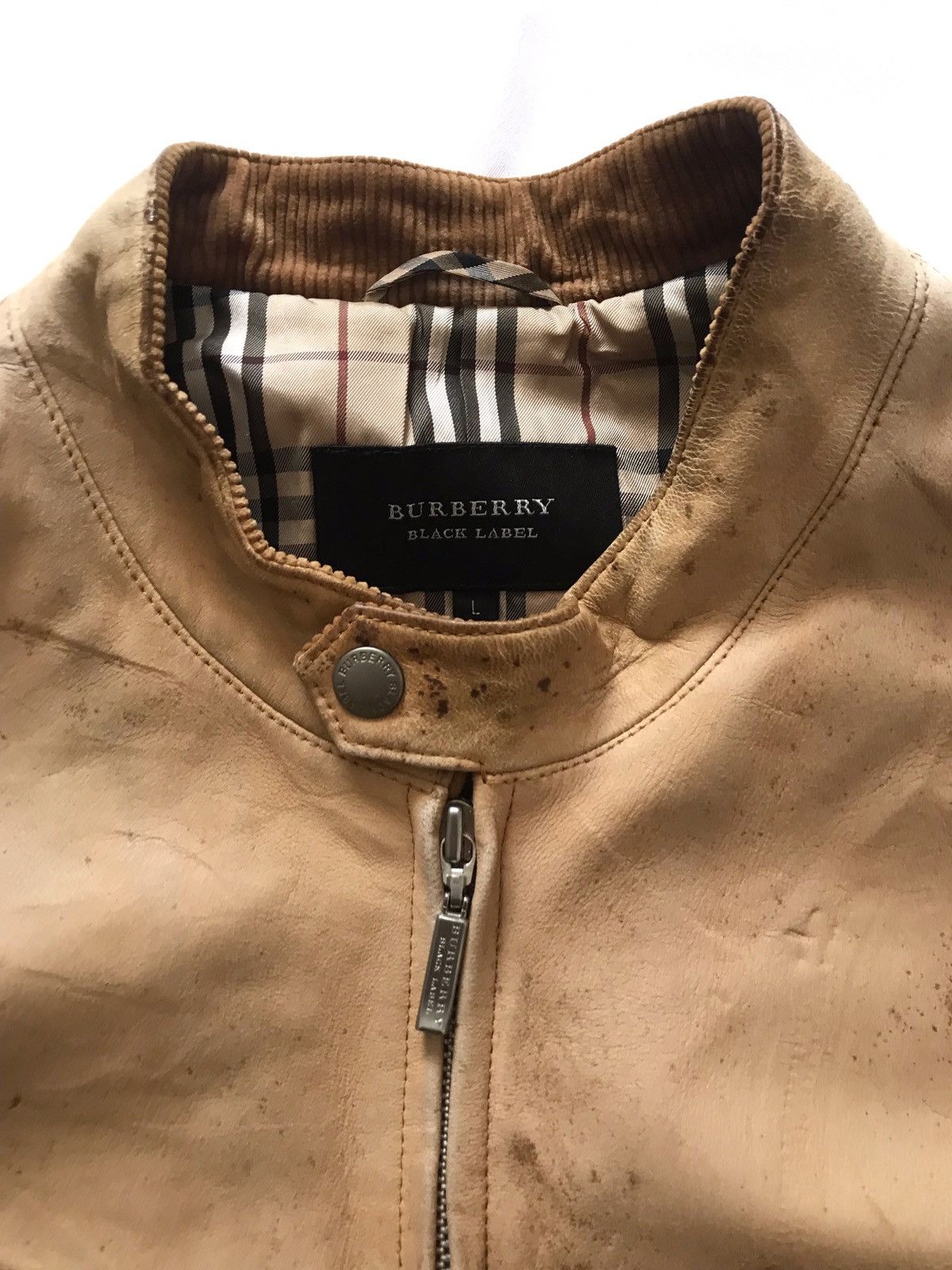 Burberry BURBERRY BIKER PUNK LEATHER JACKET Size US L / EU 52-54 / 3 - 5 Thumbnail