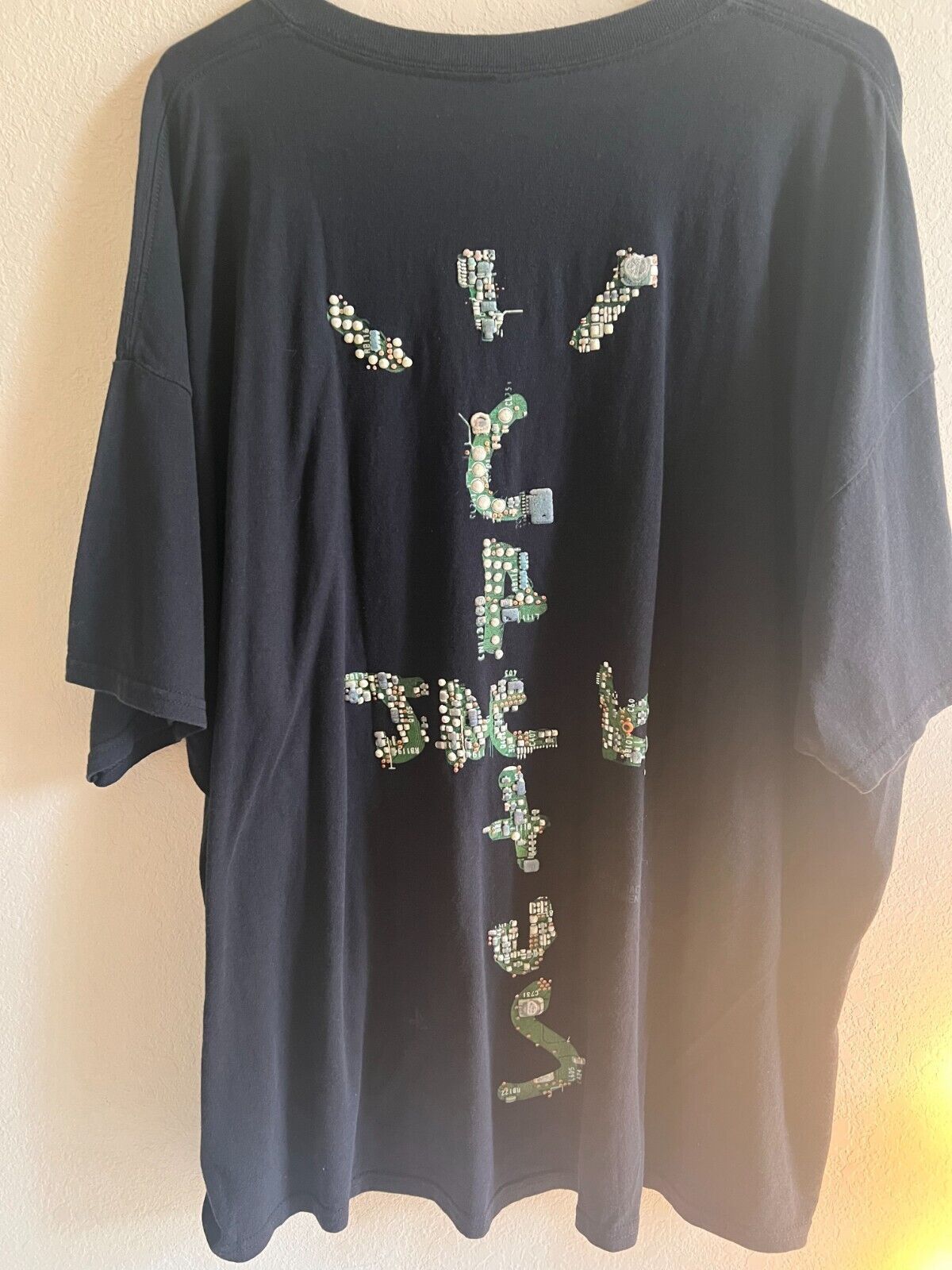Travis Scott Travis Scott Motherboard Logo Youth T-Shirt Black Size US XL / EU 56 / 4 - 9 Thumbnail