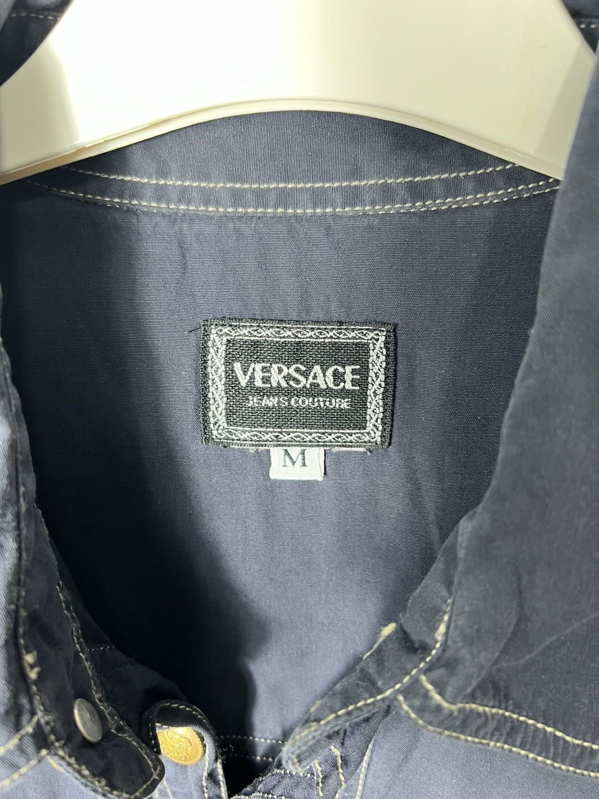 Versace Vintage streetwear rare Y2K luxury Versace Shirt Size US M / EU 48-50 / 2 - 4 Thumbnail