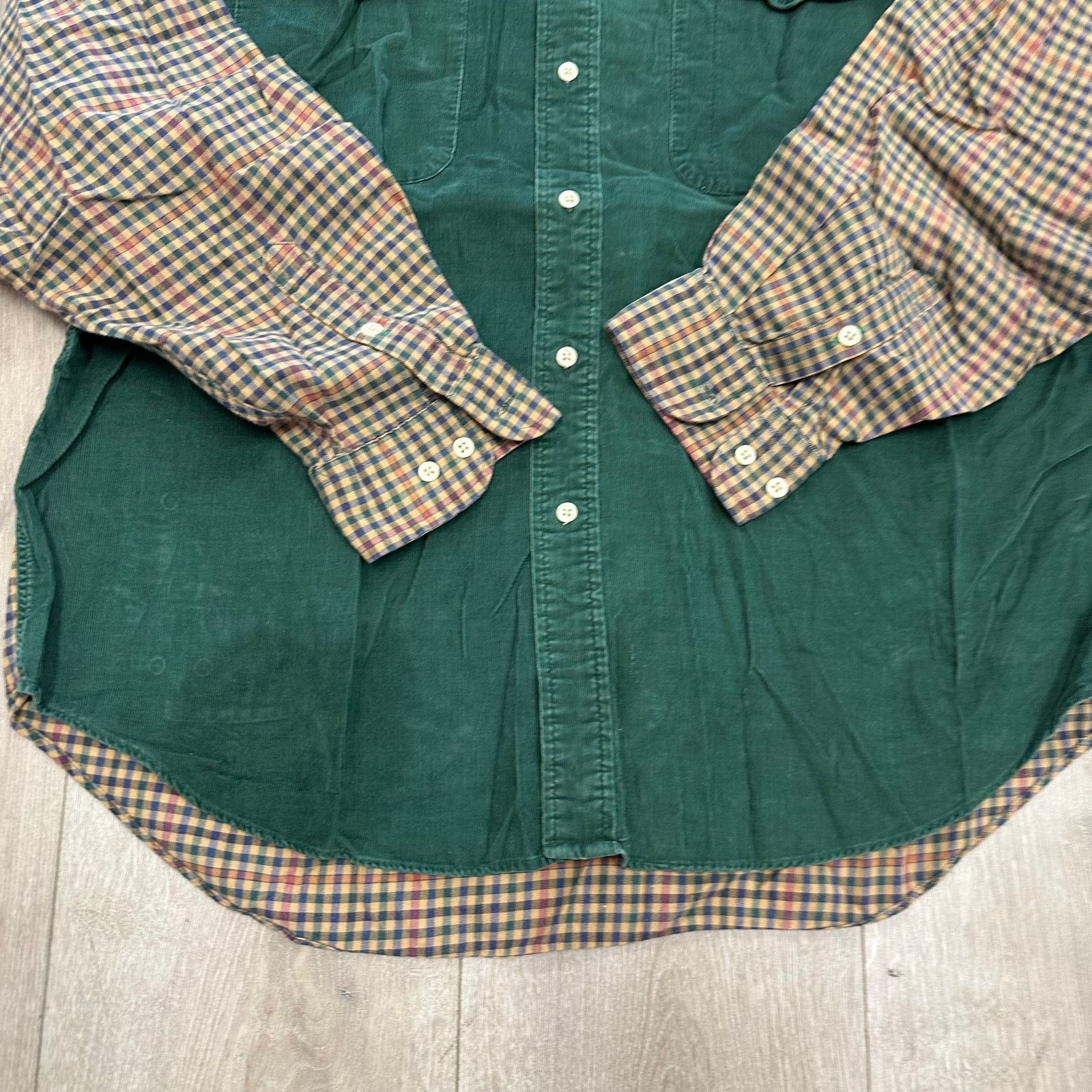 Tommy Hilfiger Tommy Hilfiger 90s corduroy button-down Long Sleeve Shirt Size US L / EU 52-54 / 3 - 6 Thumbnail
