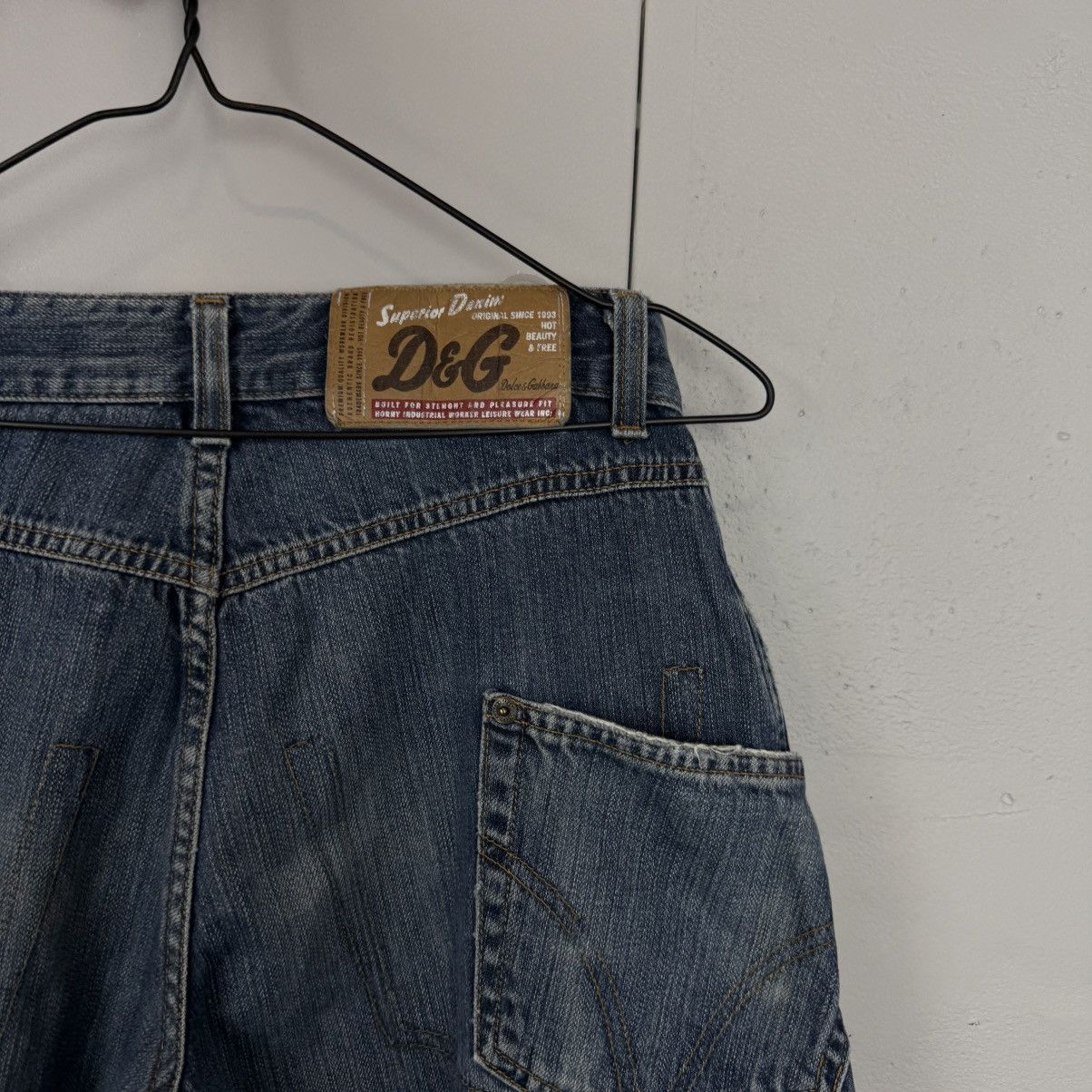 Dolce & Gabbana Vintage Multi pocket Dolce& Gabbana Avant Garde Jeans Size US 32 / EU 48 - 5 Thumbnail