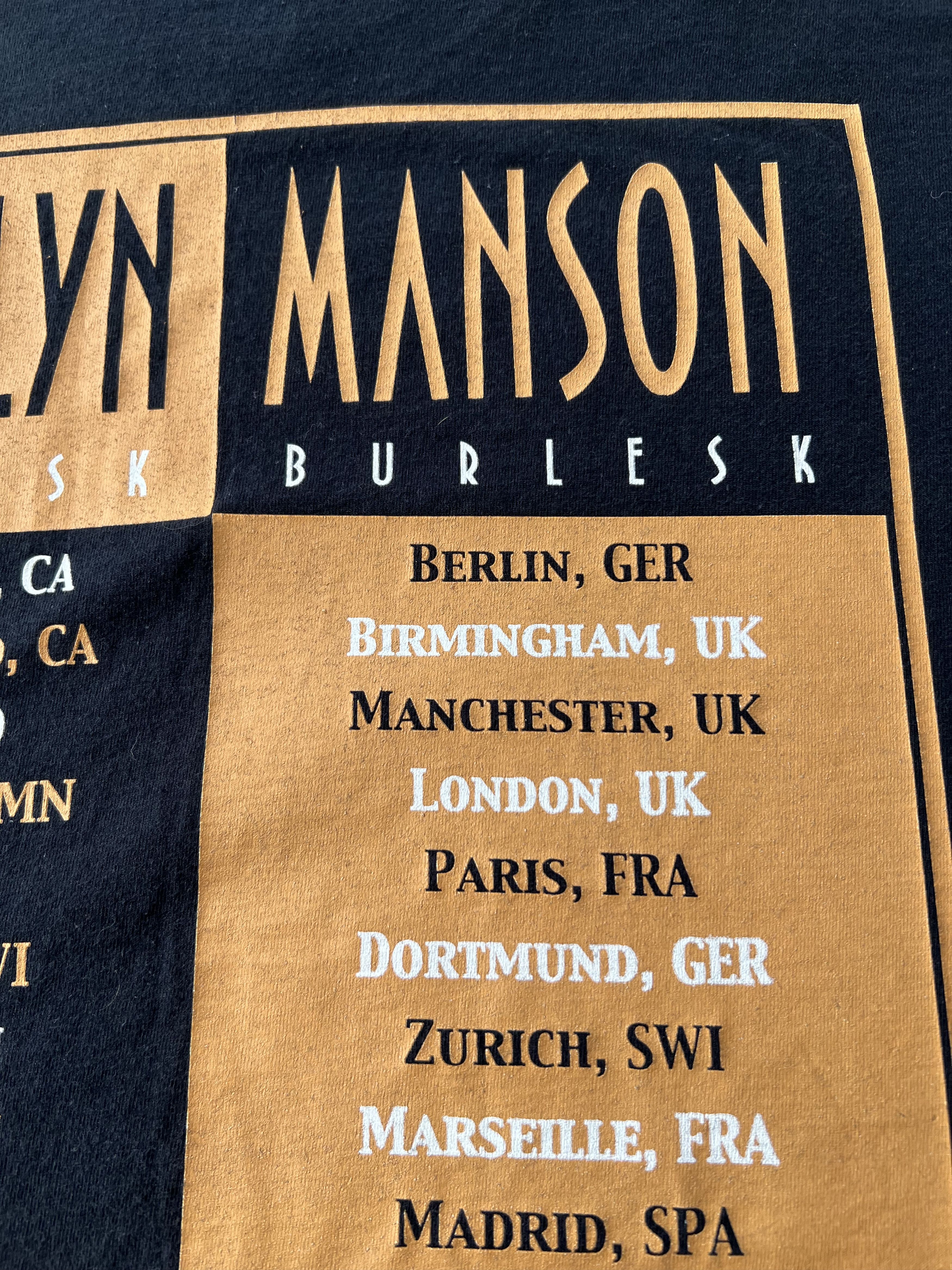 Band Tees Vintage 2003 Marilyn Manson The Golden Age of Grotesque Tee Size US M / EU 48-50 / 2 - 19 Thumbnail
