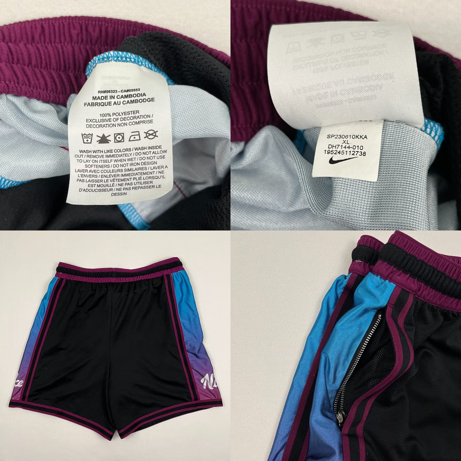 Nike Nike Dri-FIT DNA Basketball Shorts Mens XL 7" Black Pink Active Training Gym Size US 36 / EU 52 - 8 Thumbnail