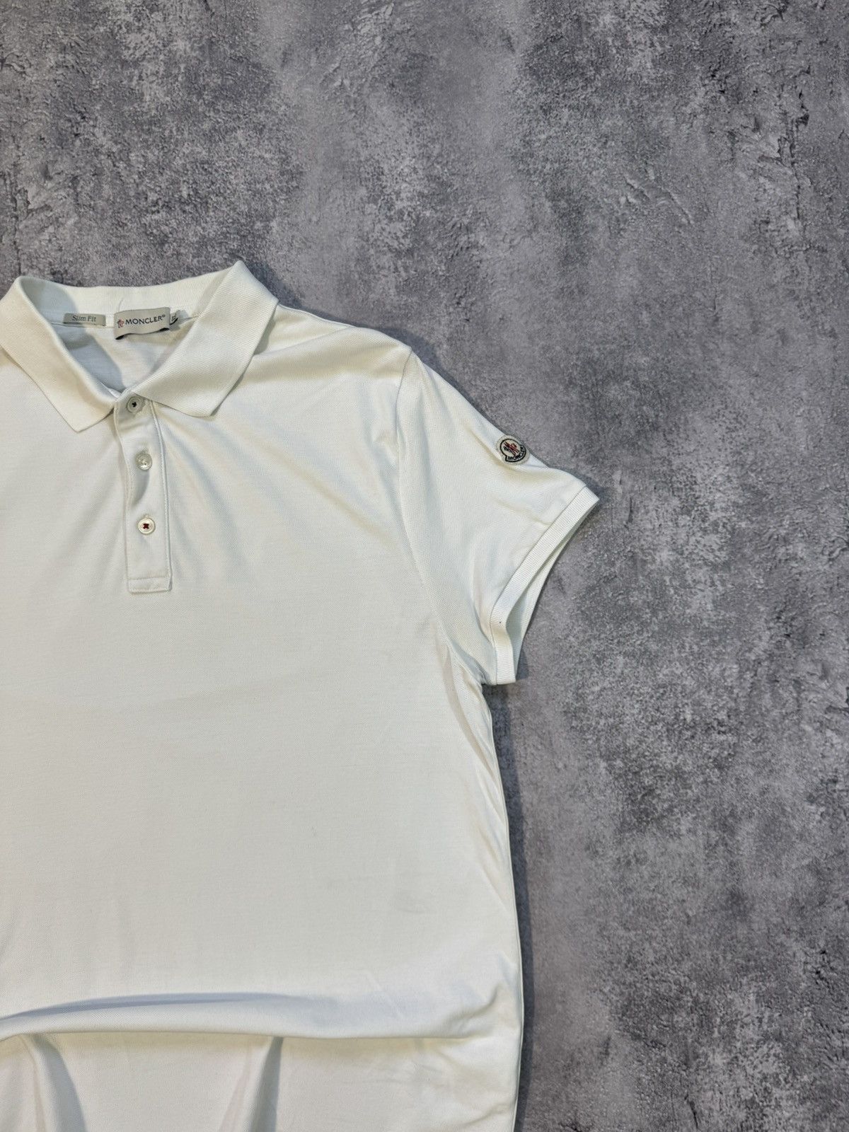 Moncler × Vintage Vintage Moncler Polo Shirt Size US XL / EU 56 / 4 - 3 Thumbnail
