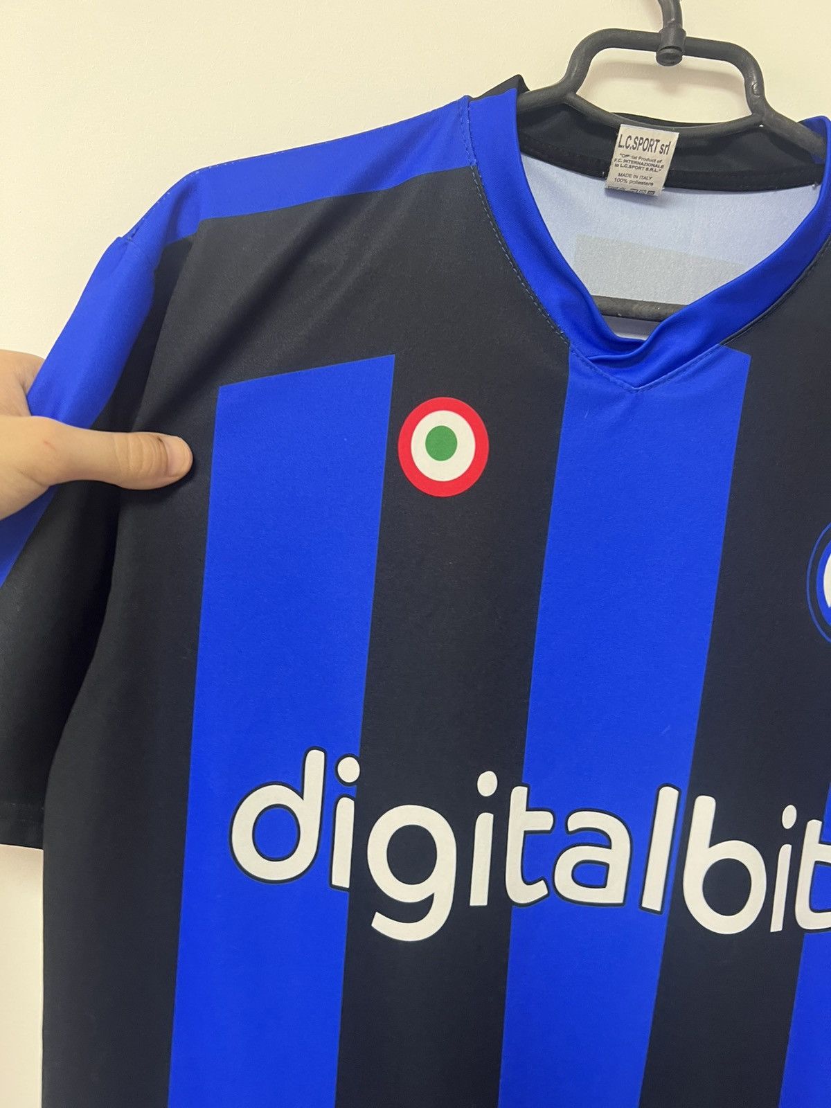 Vintage Vintage Inter Milan 2022/23 Lautaro Maglia Drill Jersey sz M Size US M / EU 48-50 / 2 - 14 Thumbnail