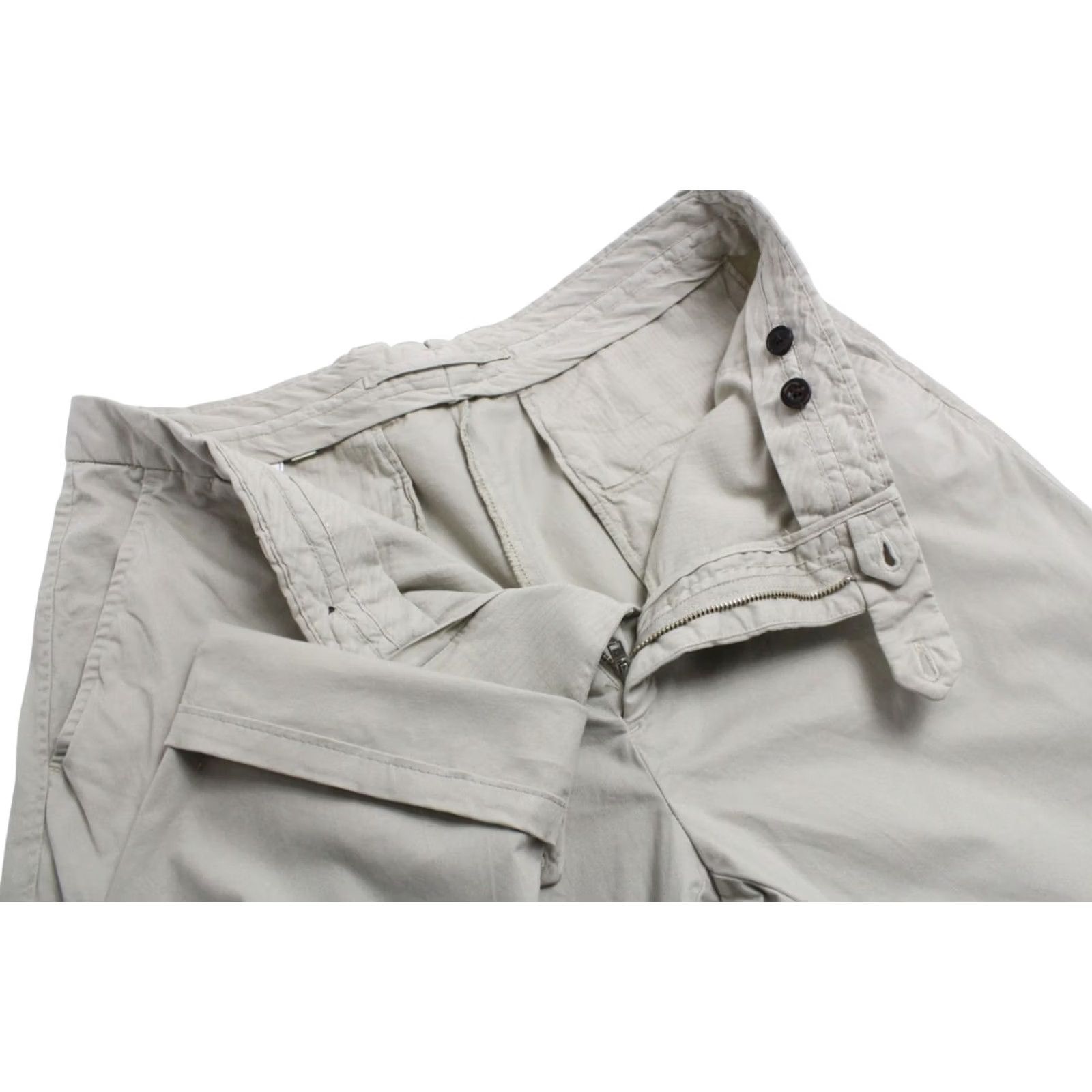 Suitsupply Suitsupply Porto Novo Trousers Men's UK 36 Cotton Stretch Tapered Fit Zip Grey Chino Pants Men XS? Size US 36 / EU 52 - 4 Thumbnail