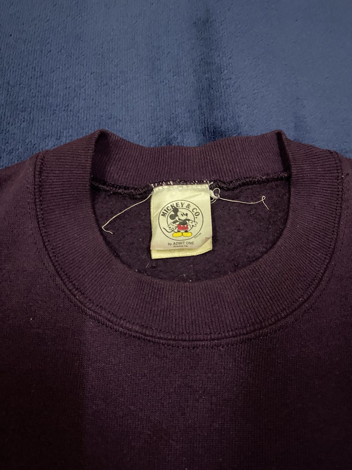 Mickey Mouse × Vintage Vintage 90s Mickey Mouse Jumper Size US L / EU 52-54 / 3 - 4 Thumbnail