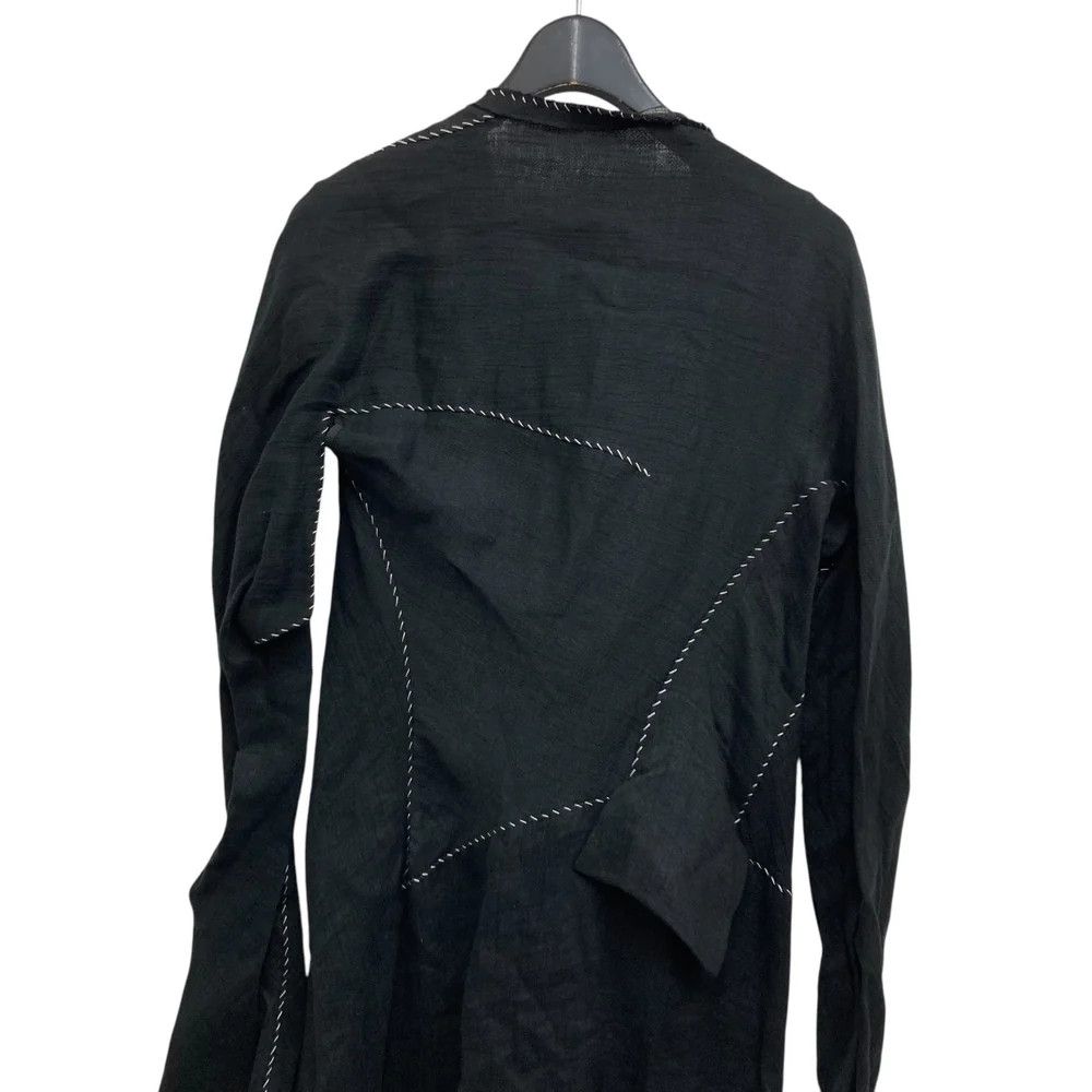 Yohji Yamamoto YOHJI YAMAMOTO White Stitch Design Coat Size US M / EU 48-50 / 2 - 4 Thumbnail