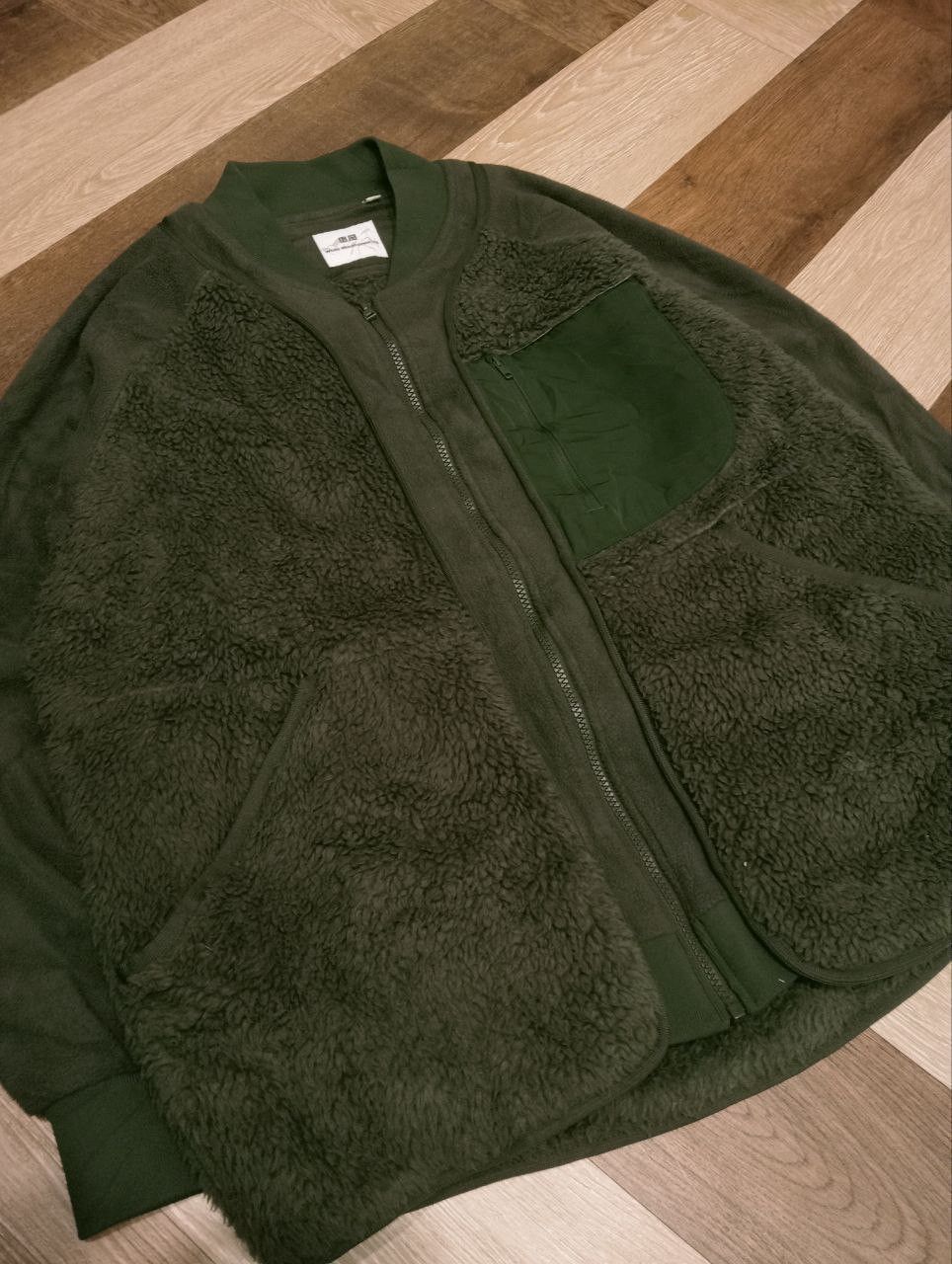 Uniqlo × White Mountaineering WHITE MOUNTAINEERING X UNIQLO SHERPA FLEECE JACKET Size US L / EU 52-54 / 3 - 6 Thumbnail