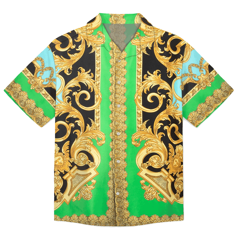 Designer × The Unbranded Brand Barocco-Print Shirt Size US M / EU 48-50 / 2 - 1 Thumbnail