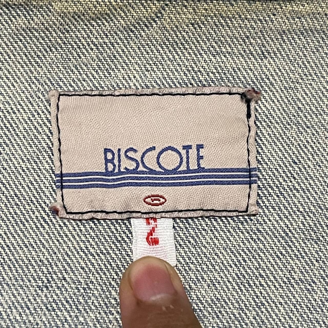 Vintage Vintage Biscote Bogest Denim Jacket Size M / US 6-8 / IT 42-44 - 8 Thumbnail