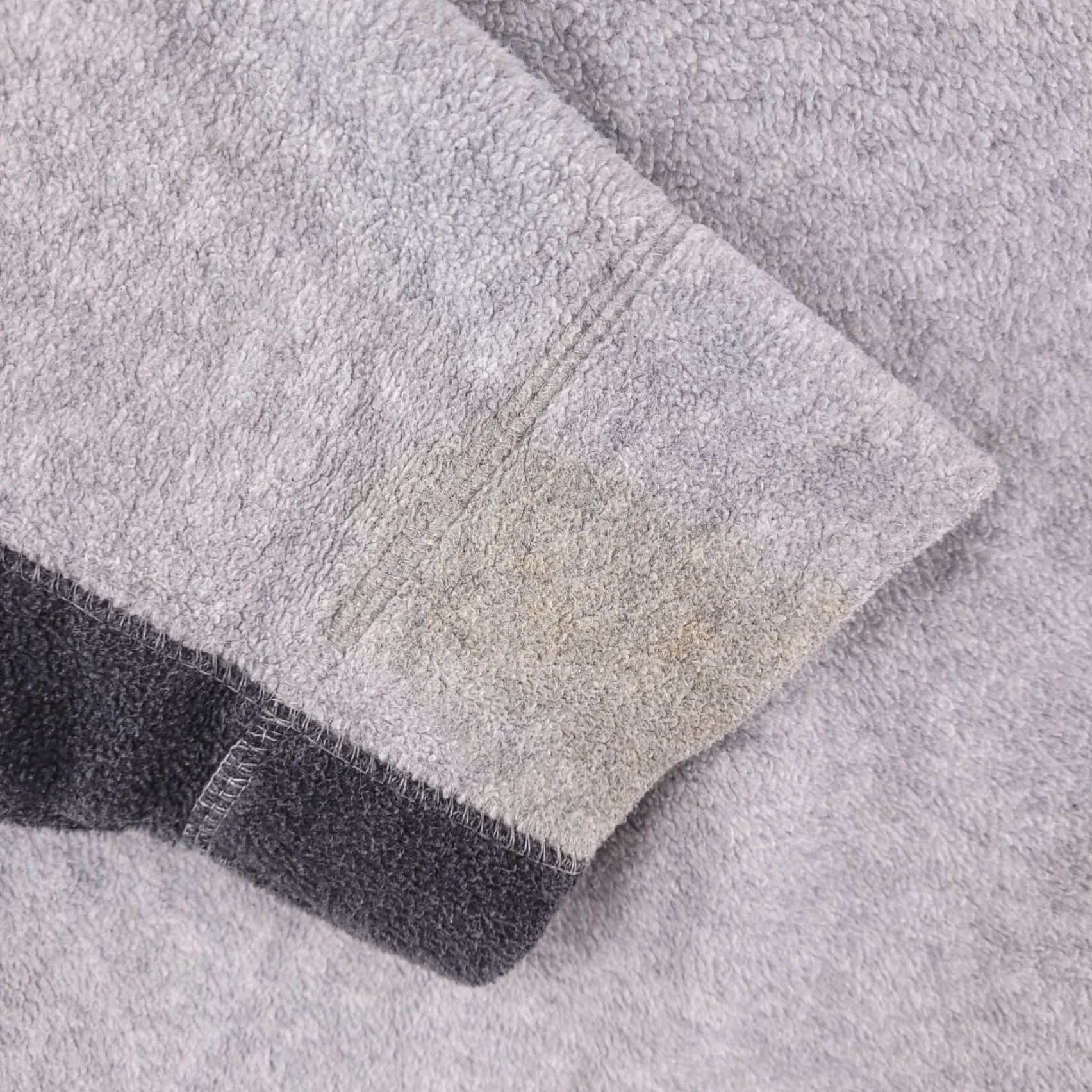 Gap VINTAGE Gap Sweater Mens XL Gray Fleece Pullover 1/4 Zip 90s Size US XL / EU 56 / 4 - 3 Thumbnail