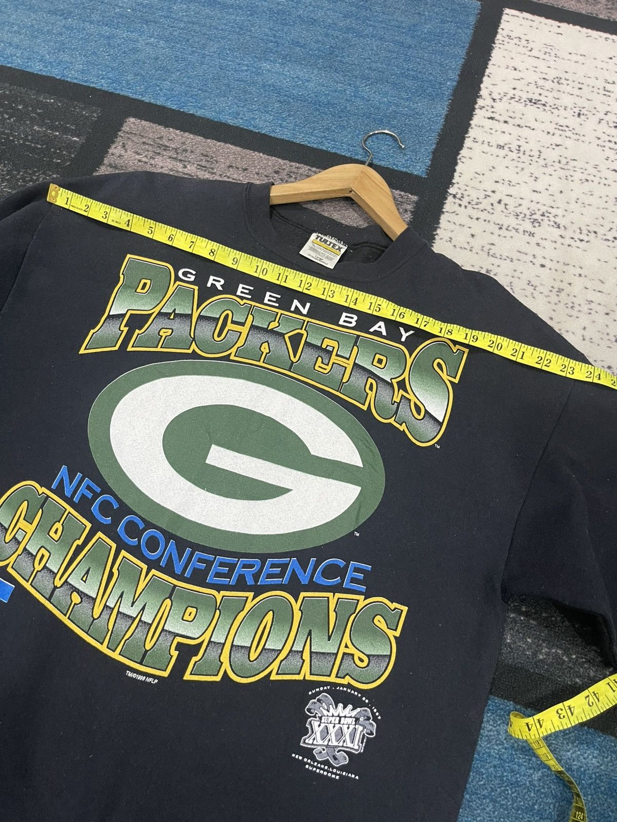 NFL Vintage Green Bay Packers NFL Super Bowl Sweatshirt Size US L / EU 52-54 / 3 - 13 Thumbnail
